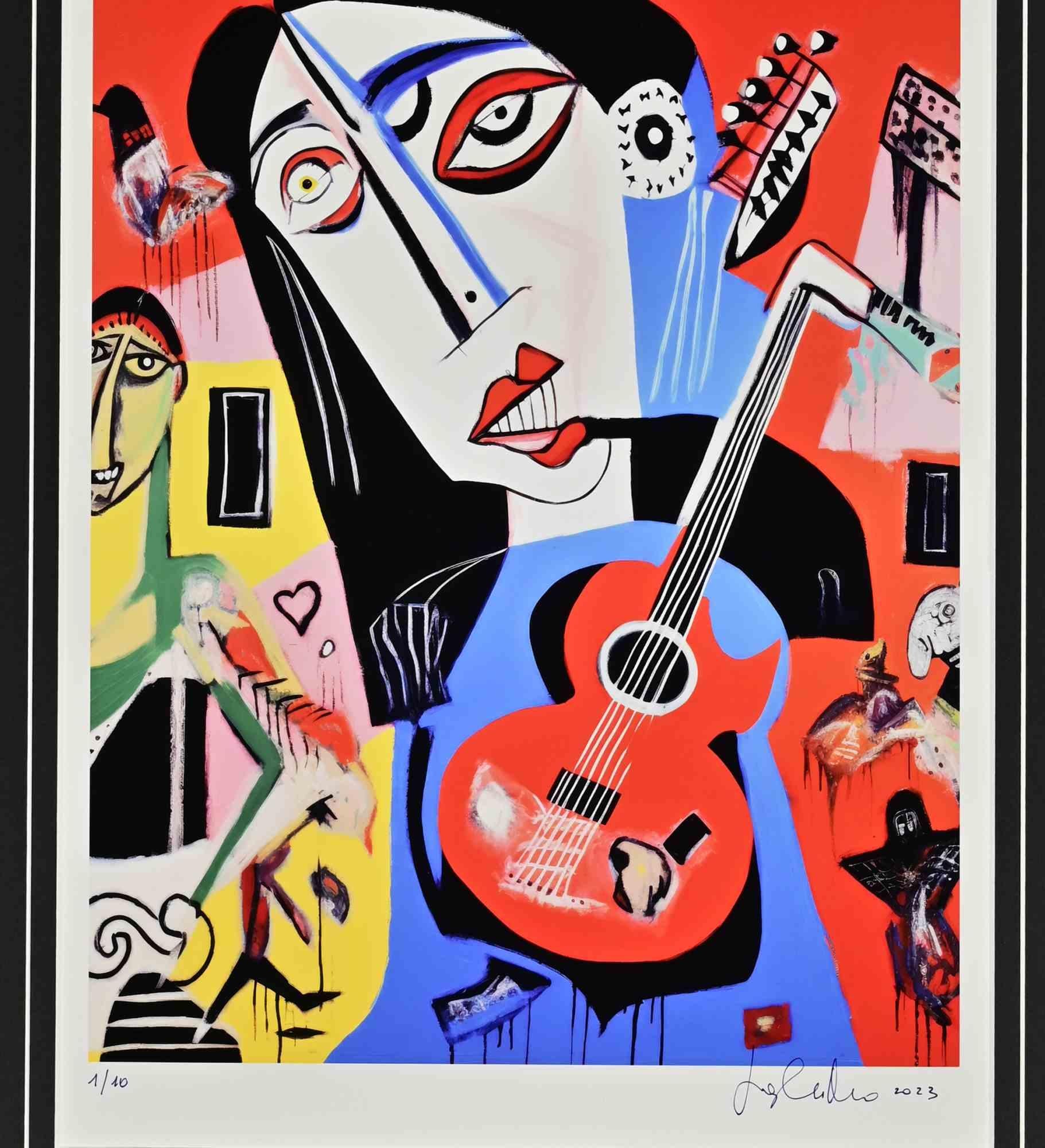 Player is a print on paper realized by Mirko Tangherlini in 2023.

Inkjet prints on Matt Ampa Paper.

Hand-signed on the lower and numbered. Edition of 10 Prints.

Very good conditions.

A vivid, colorful artwork created by mastery.