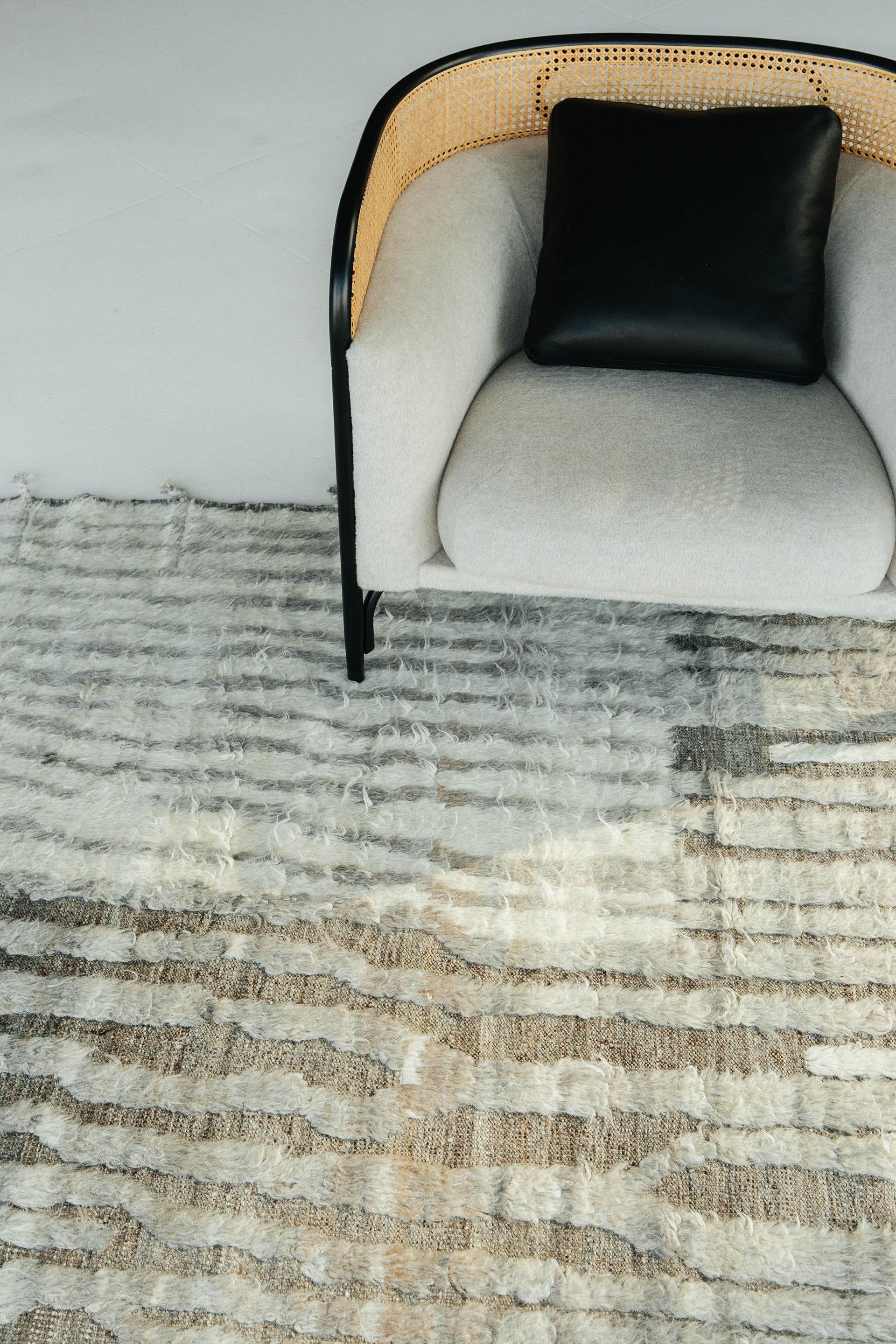 Embossed Mirleft, Atlas Collection by Mehraban Rugs For Sale