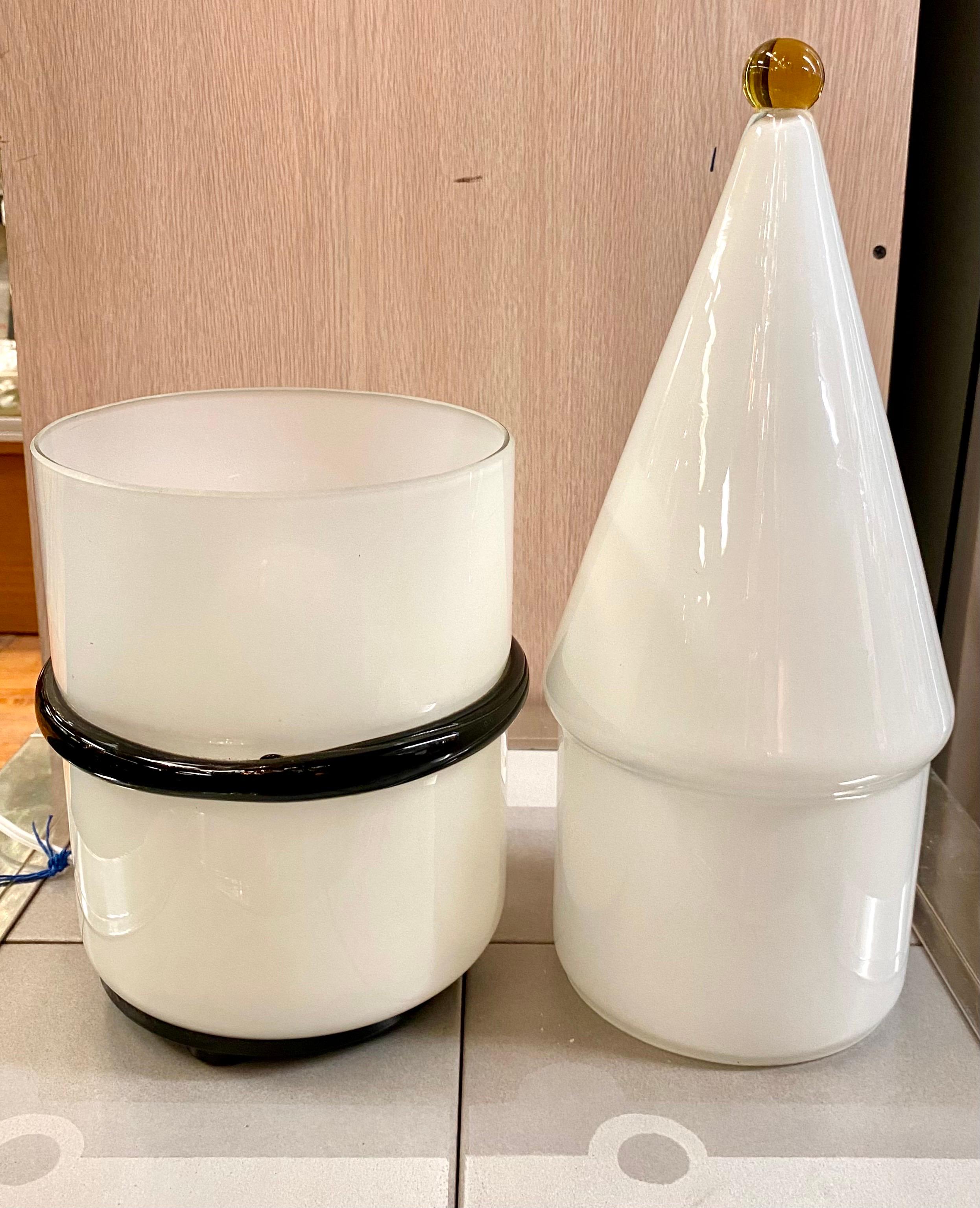 Fin du 20e siècle Miro 1980 Post Modern Table Lamp by Murano Due en vente