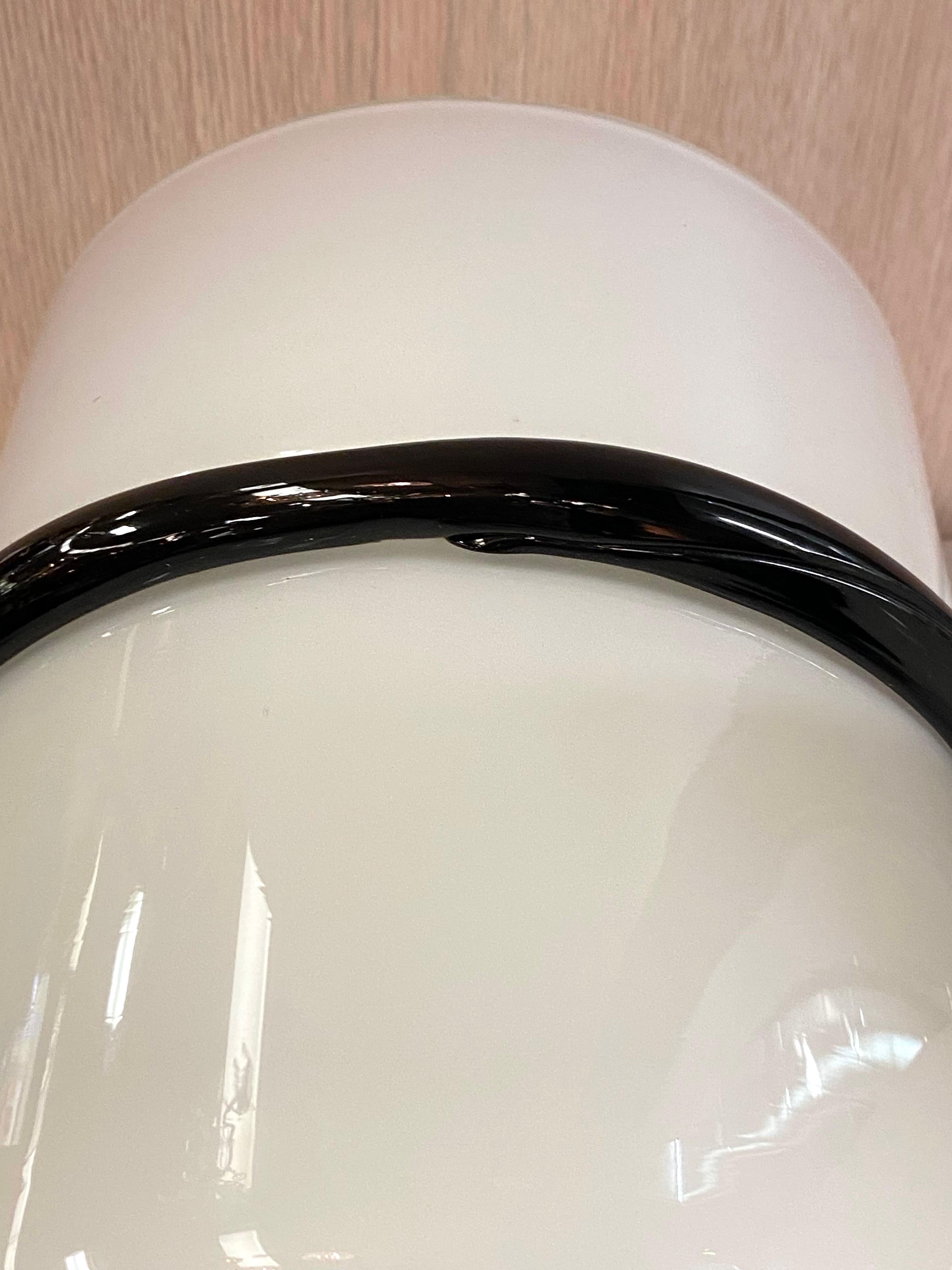 Métal Miro 1980 Post Modern Table Lamp by Murano Due en vente