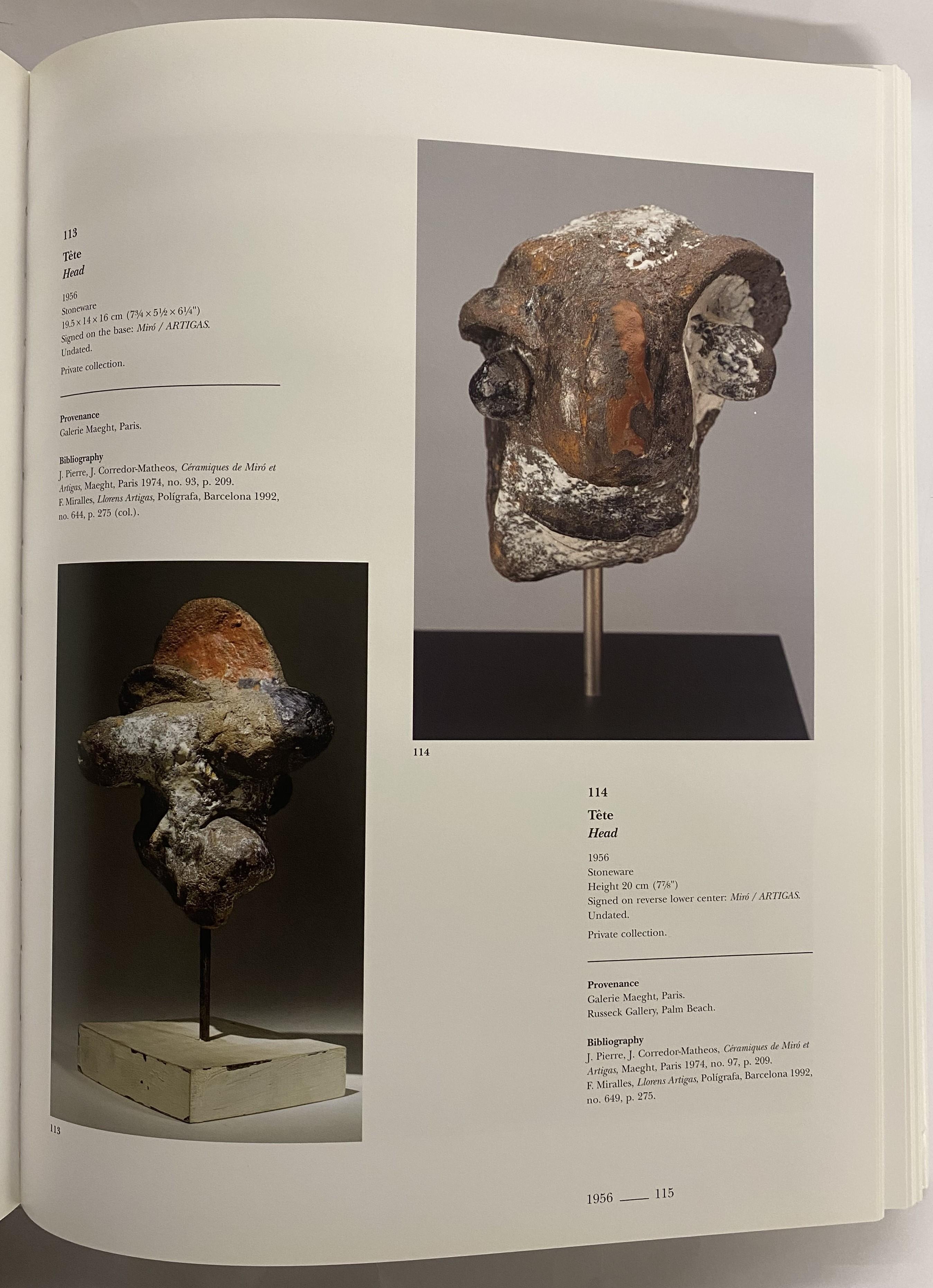Miro Artigas: Ceramics. Catalogue Raisonne 1941-1981 (Book) For Sale 5