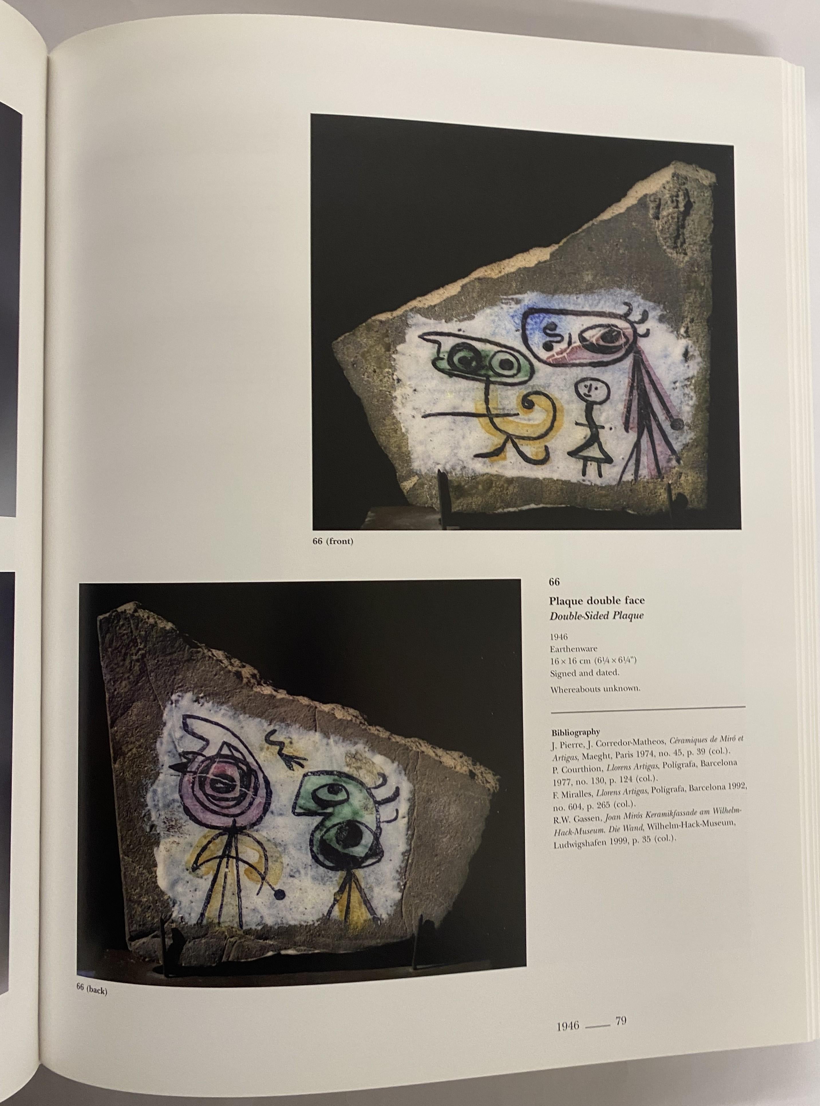 Miro Artigas: Ceramics. Catalogue Raisonne 1941-1981 (Book) For Sale 1