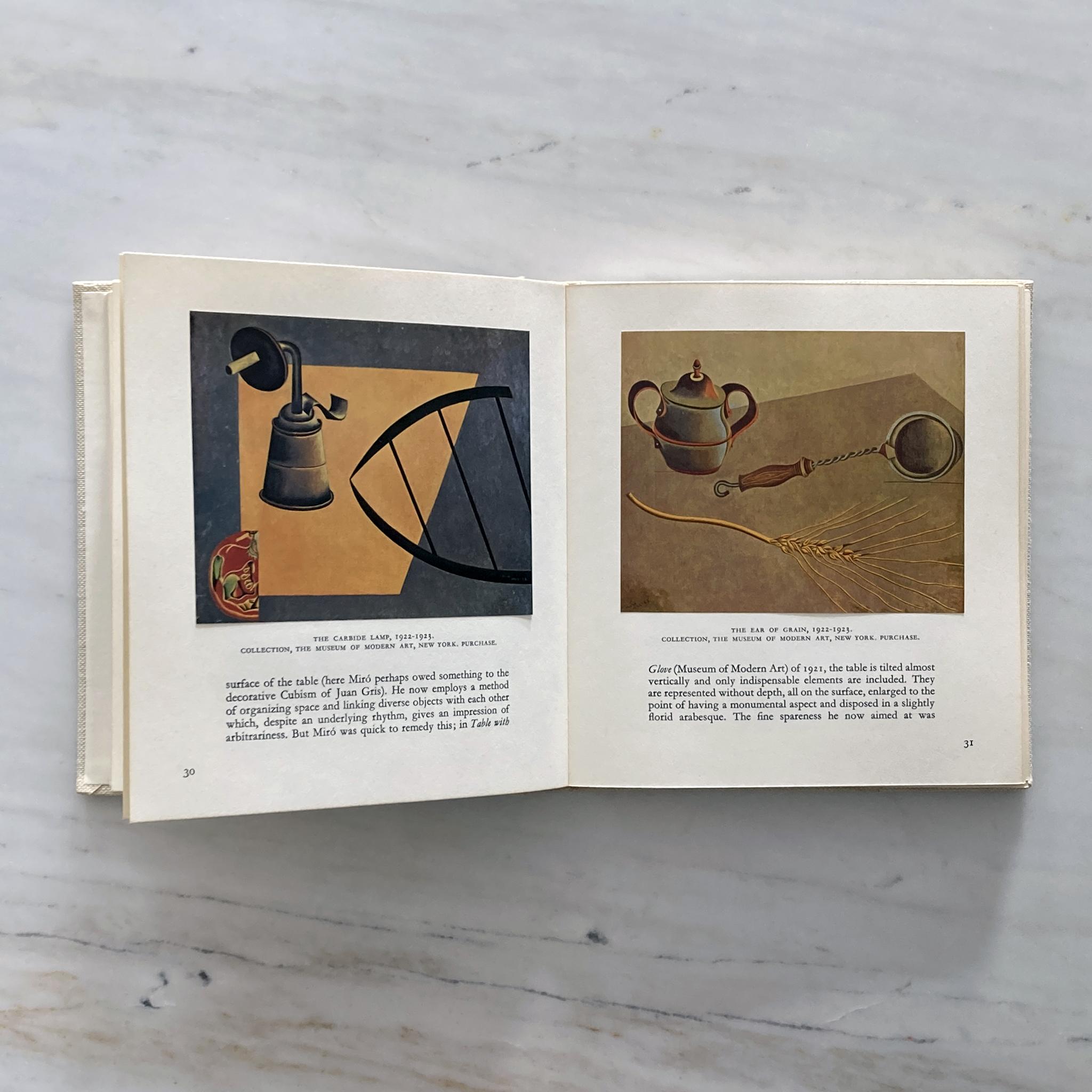 20th Century Miro Book by Albert Skira Full Color Plates 1972 For Sale