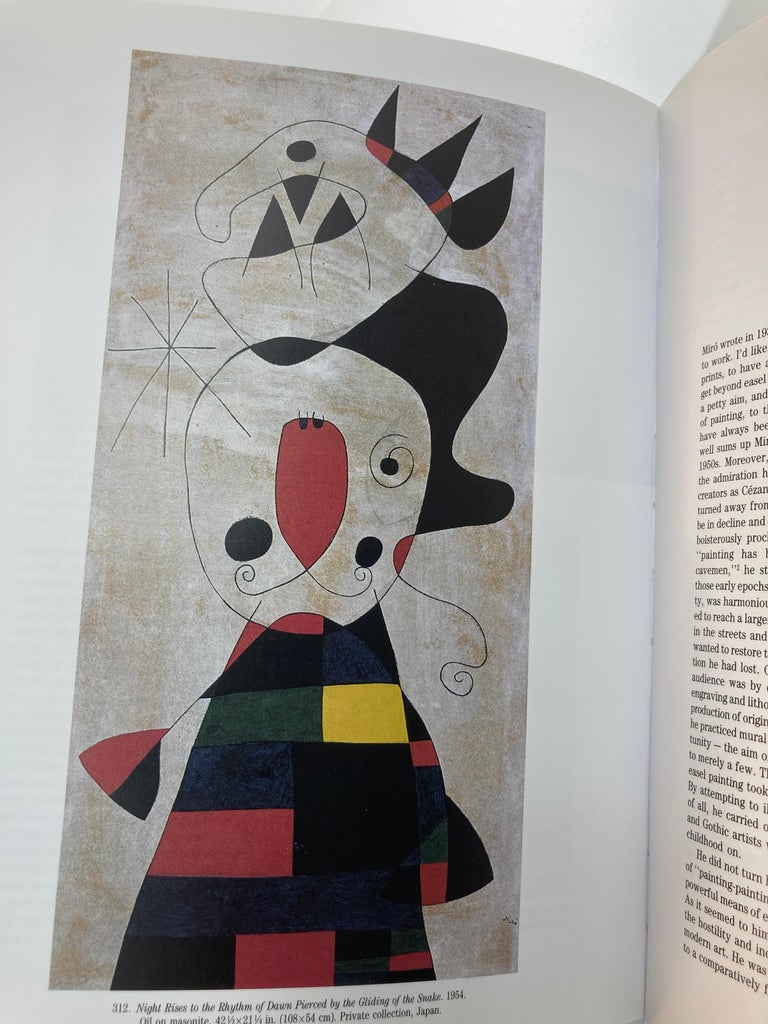 Miro by Jacques Dupin, Hardcover Book, Modern Style, France, 2012