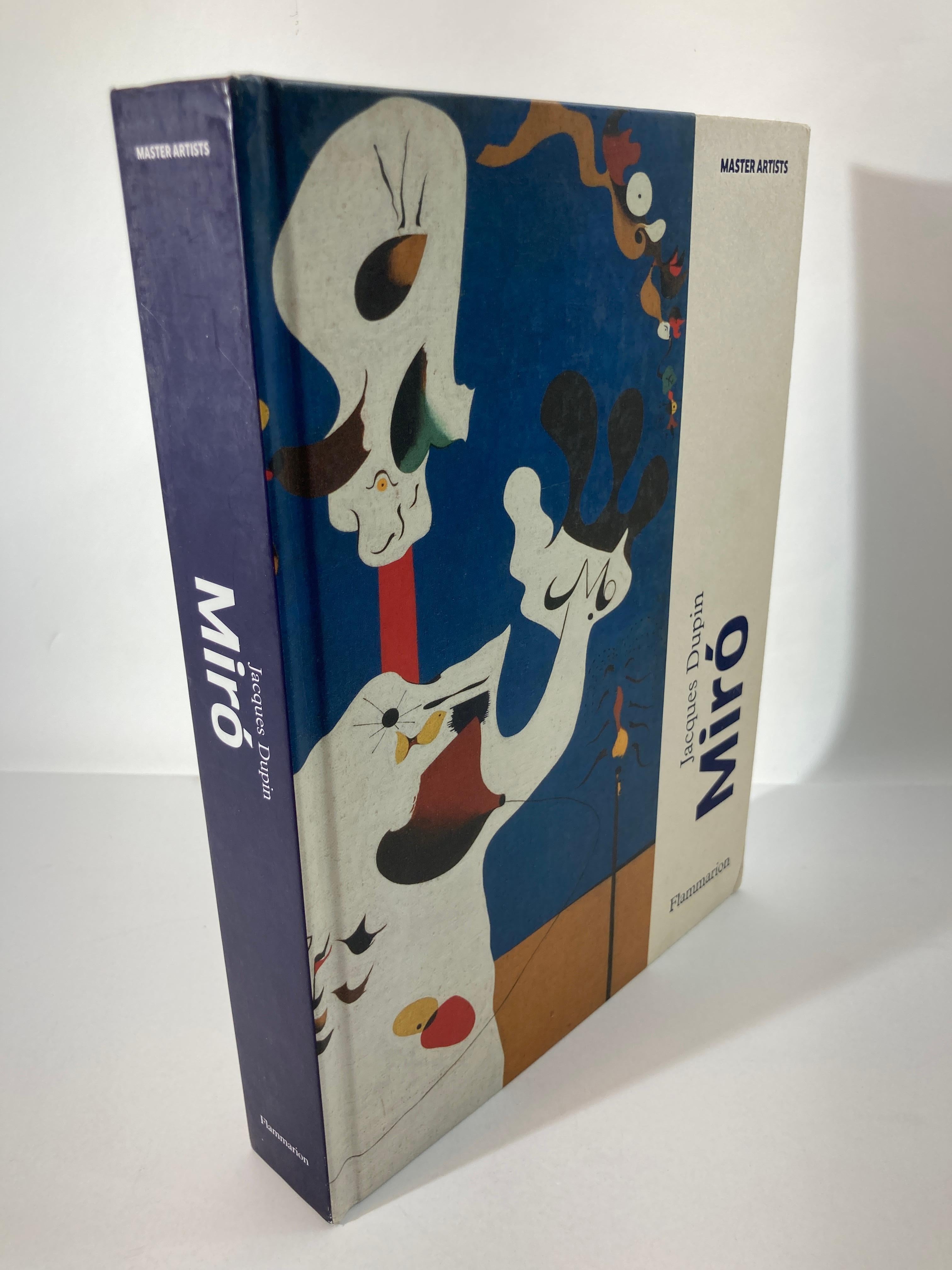 Miro by Jacques Dupin Flammarion For Sale 4