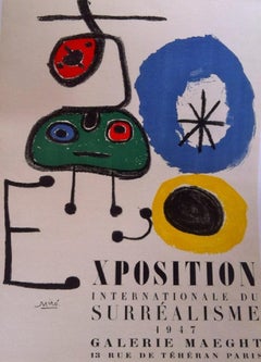 Miro Galerie Maeght 1947 Poster