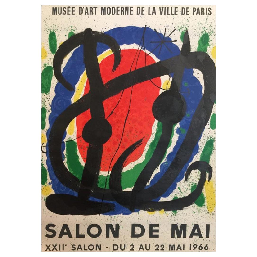 Miro Salon Original Vintage Poster