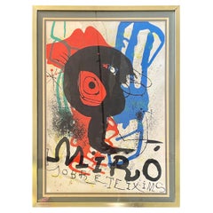 Miro Sobreteixims Framed Lithograph