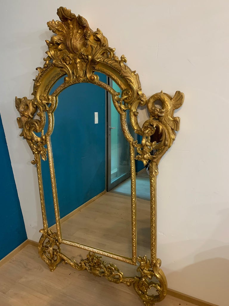 Miroir À Parecloses De Style Louis XV For Sale at 1stDibs