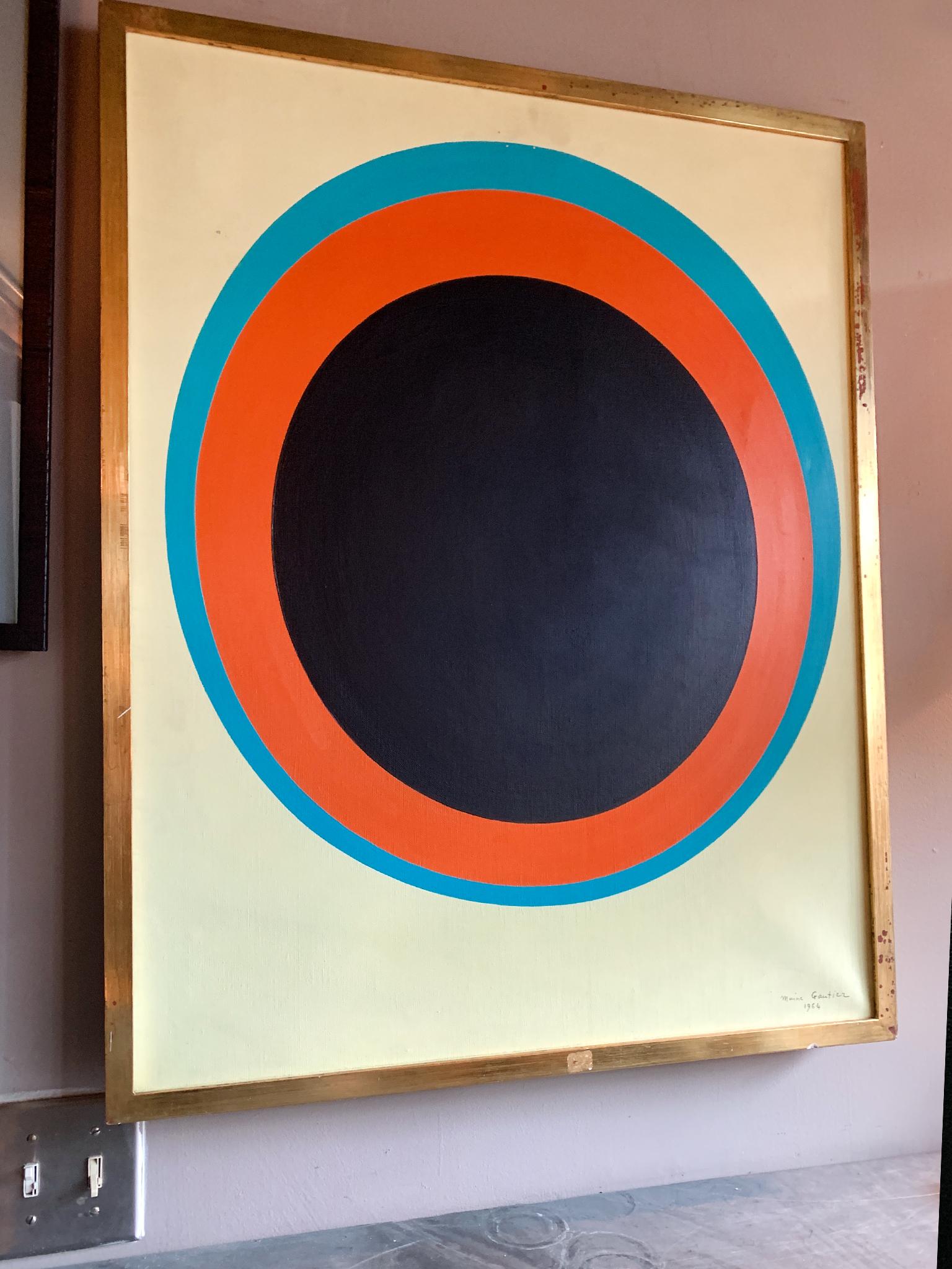 Miroir", Abstract Painting by Maine Gautier For Sale at 1stDibs