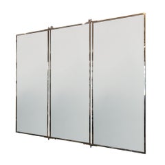 'Miroir Brot' 1910s Triptych Wall Mirror