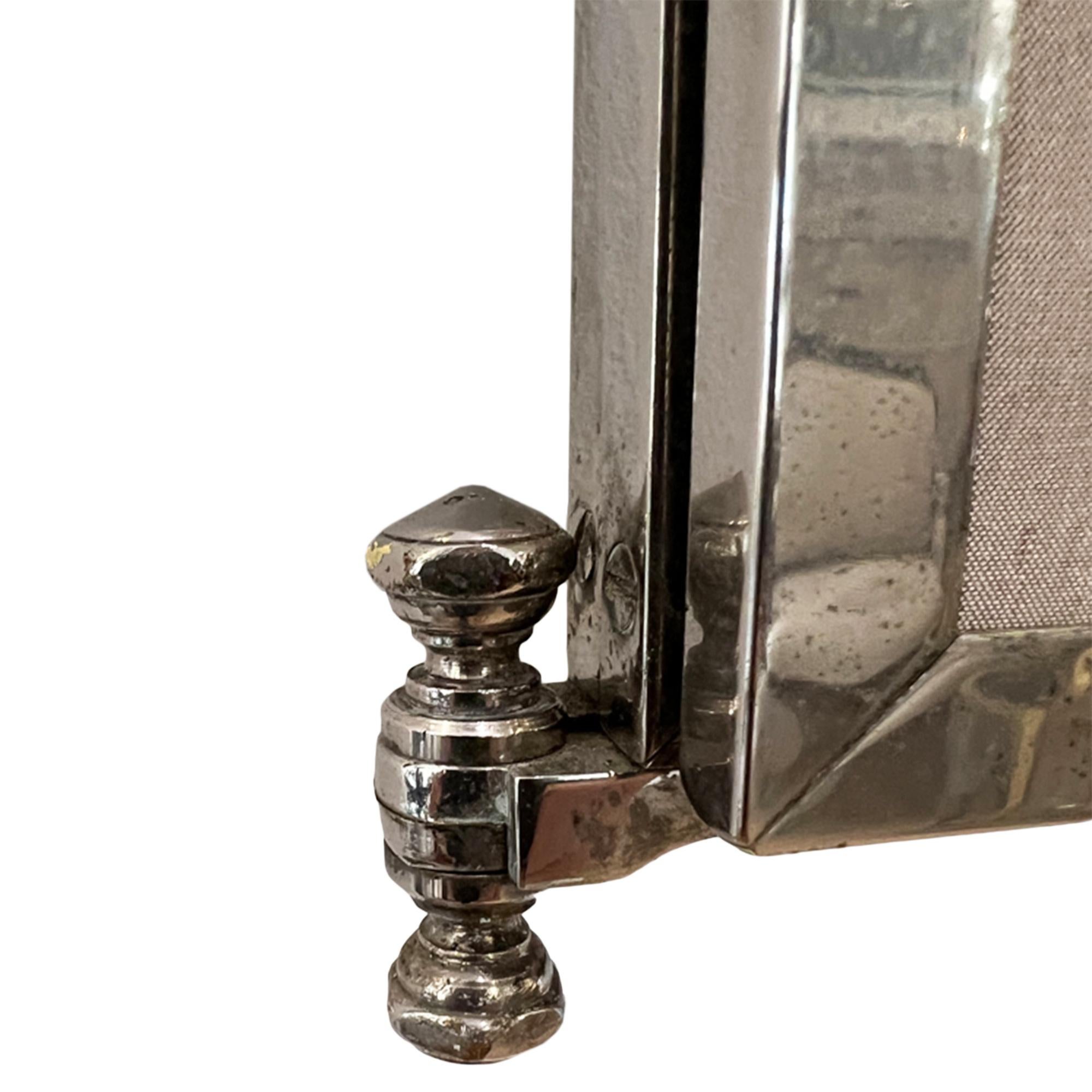French 'Miroir Brot' 1910s Triptych Wall Mirror
