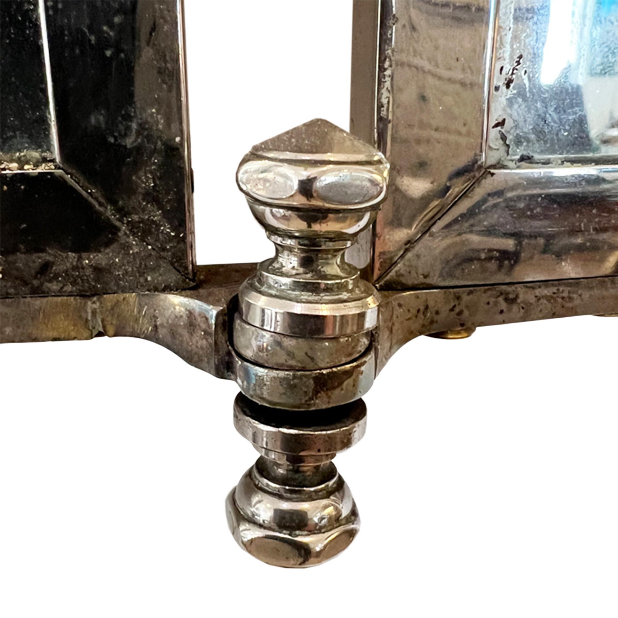 Hand-Crafted 'Miroir Brot' 1910s Triptych Wall Mirror
