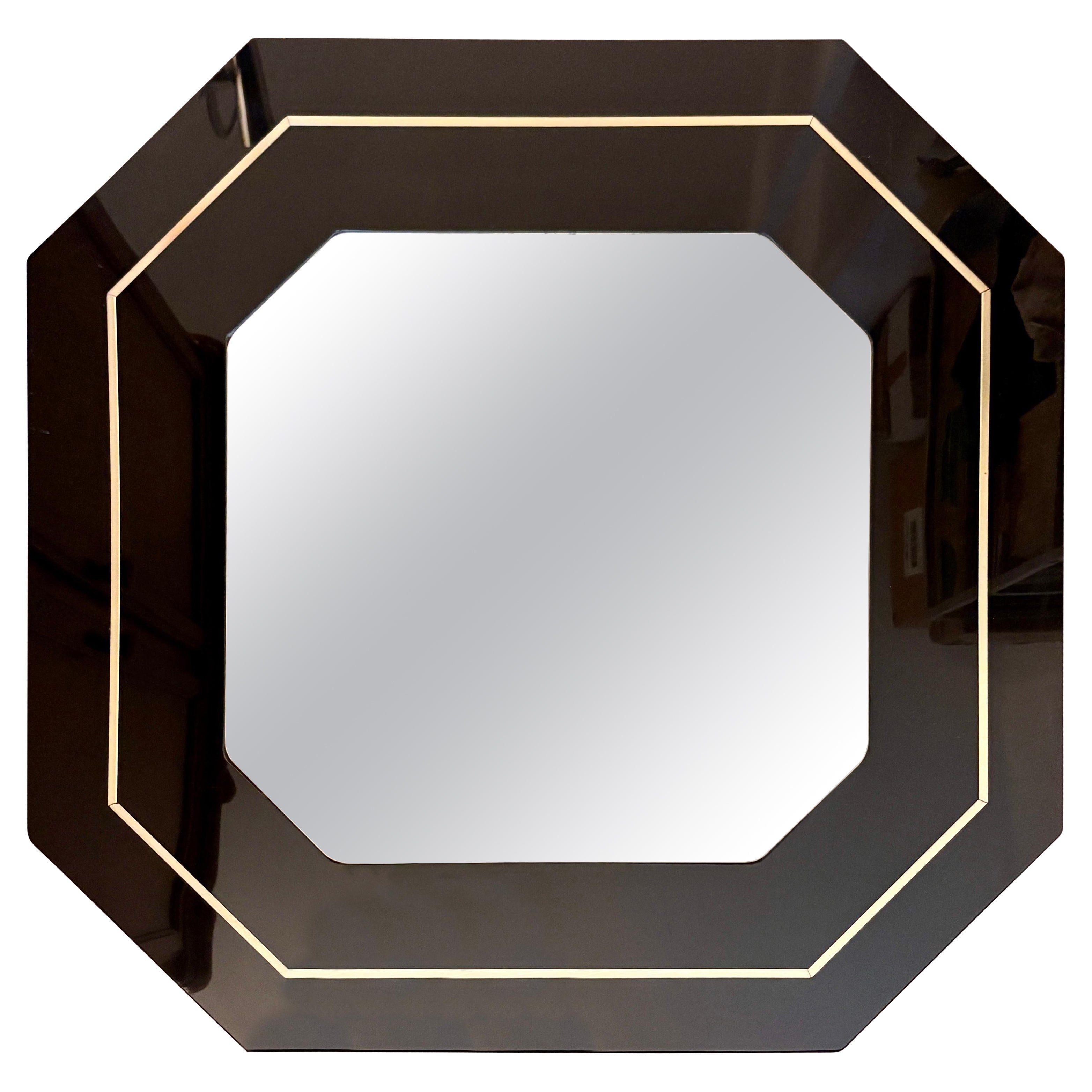 Miroir Eric Maville Art Deco années 70