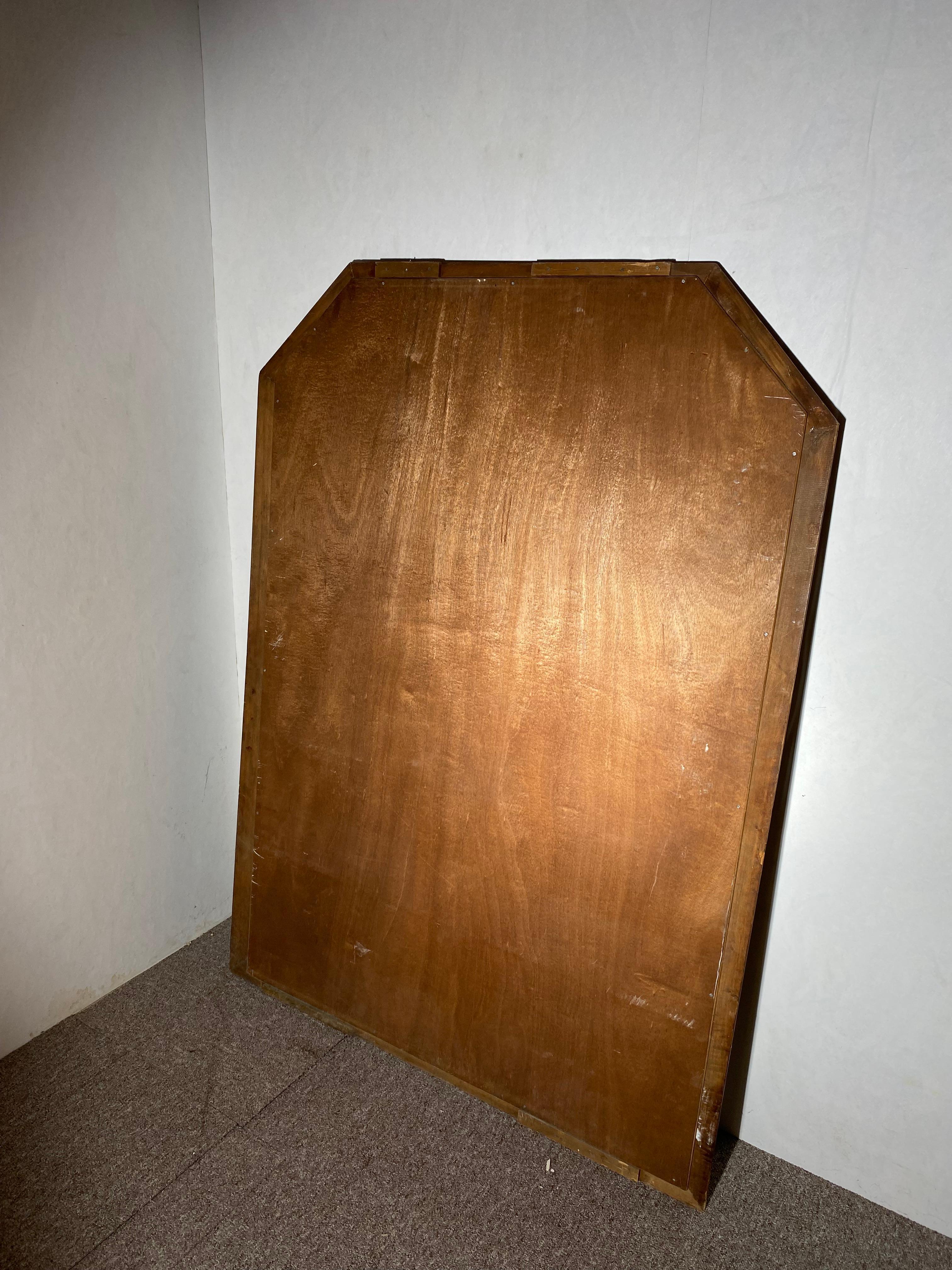 French Miroir noyer