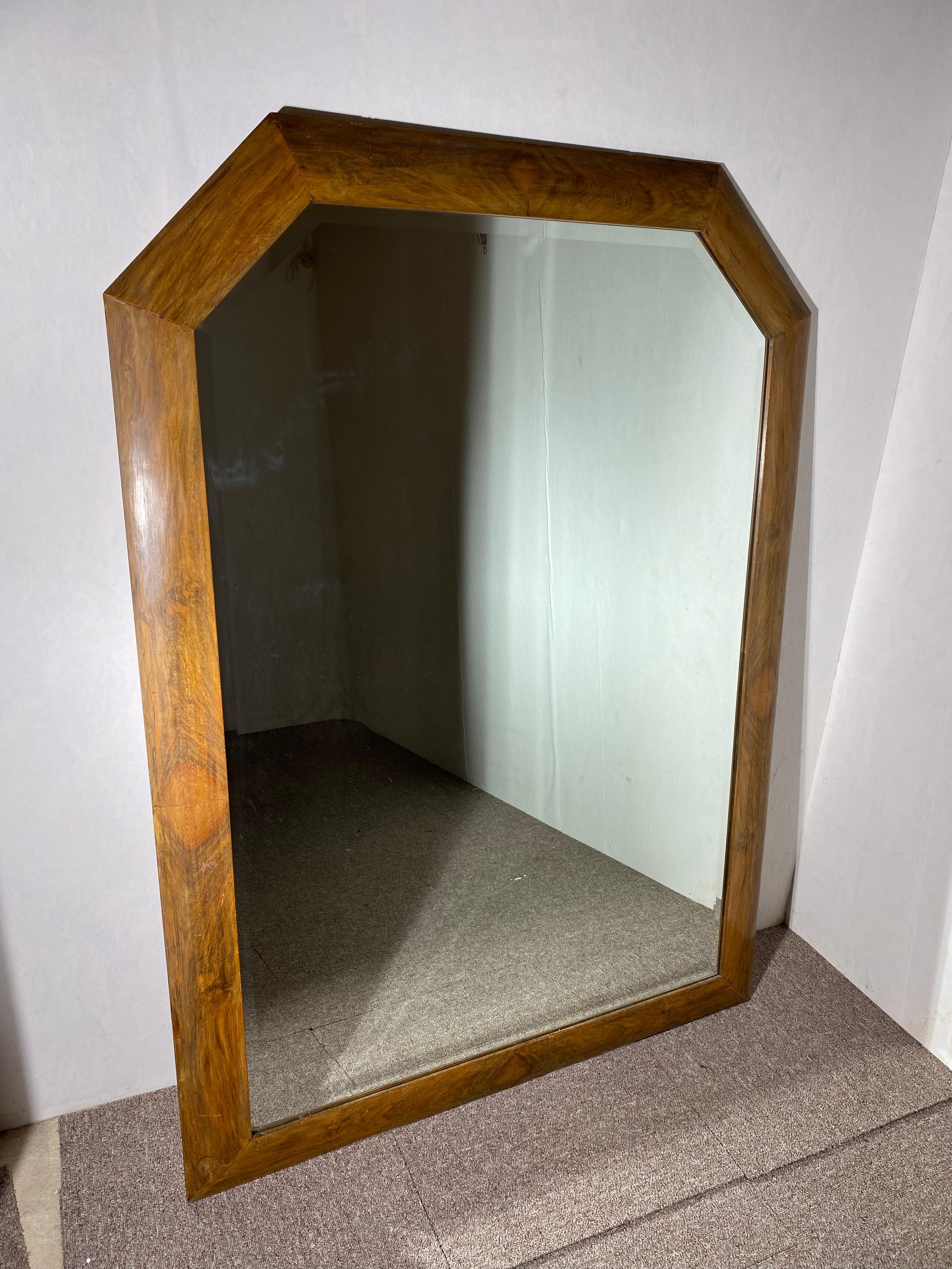 Mirror Miroir noyer