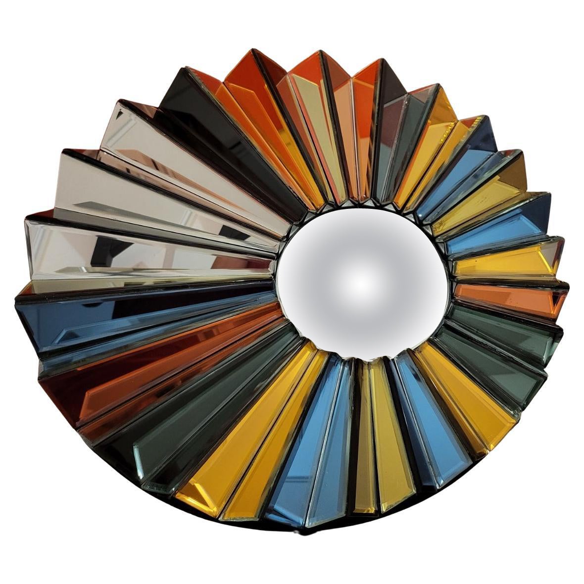 Miroir Olivier de Schrijver Hommage à Line couleurs du monde Série Limité 10/60