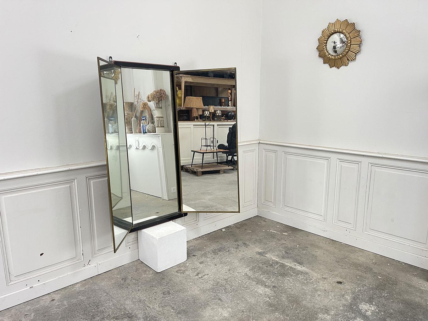 Français Miroir triptyque Brot France en vente