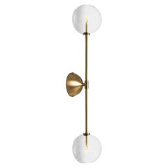 Aplique de pared de latón Miron by Schwung