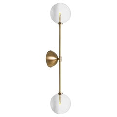 Miron Brass Wall Sconce by Schwung