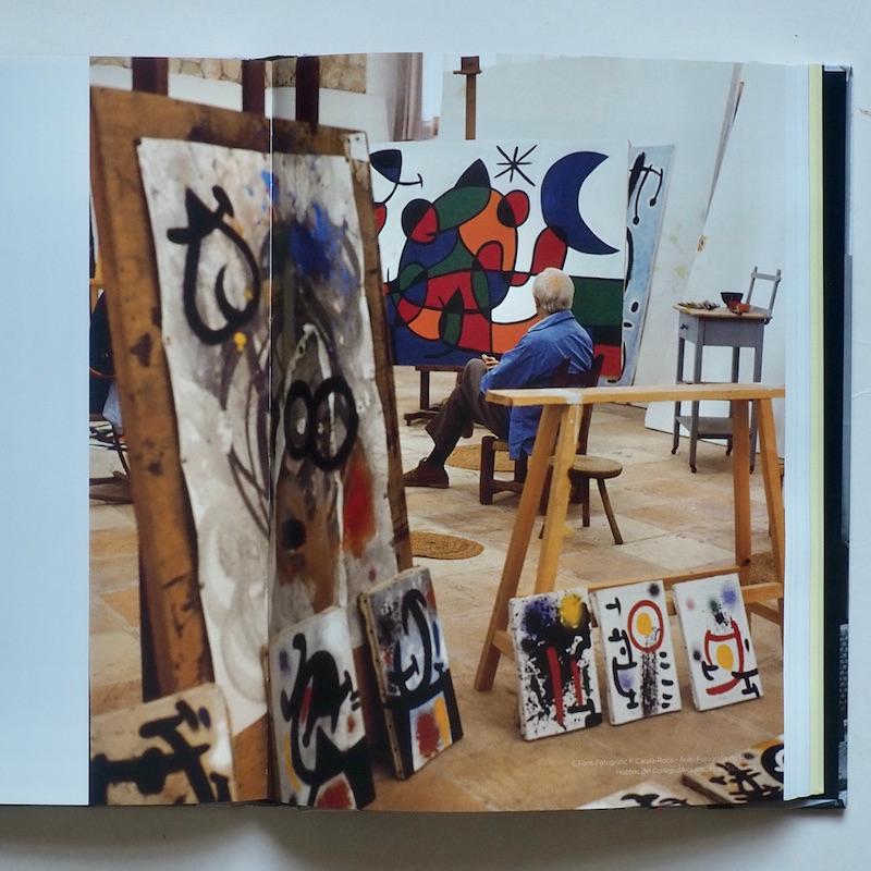 Miro's Studio, Published by Mayoral, 2016, 1st edition

A beautifully illustrated book exploring Miro's lifelong relationship with his studios. Starting with his arrival in Paris in 1919 and ending with his last studio in Mallorca. The first