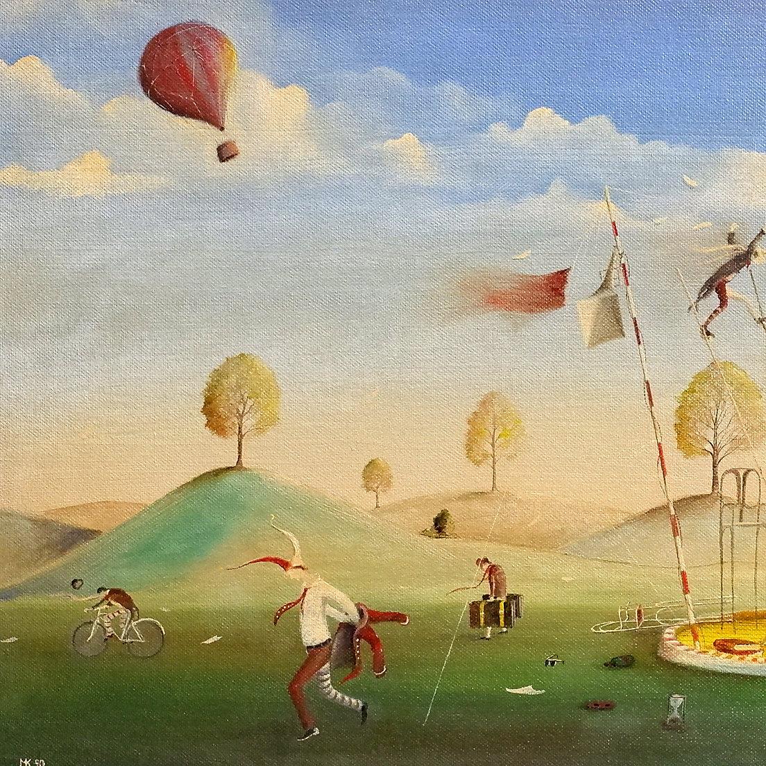 Miroslav Krofián - contemporary painting - czechia 1990s
