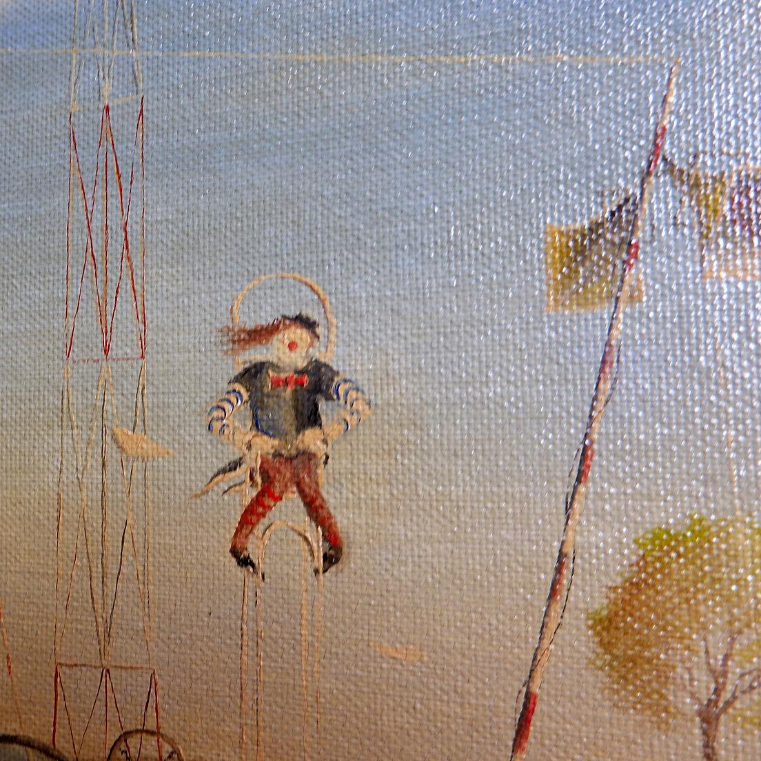 Unknown Miroslav Krofián - contemporary painting - czechia For Sale
