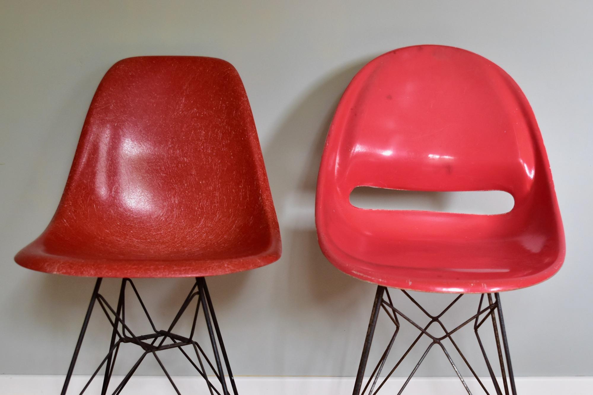 Miroslav Navratil Fibreglass Chair by Vertex 1959 Made in Czechoslovakia 2