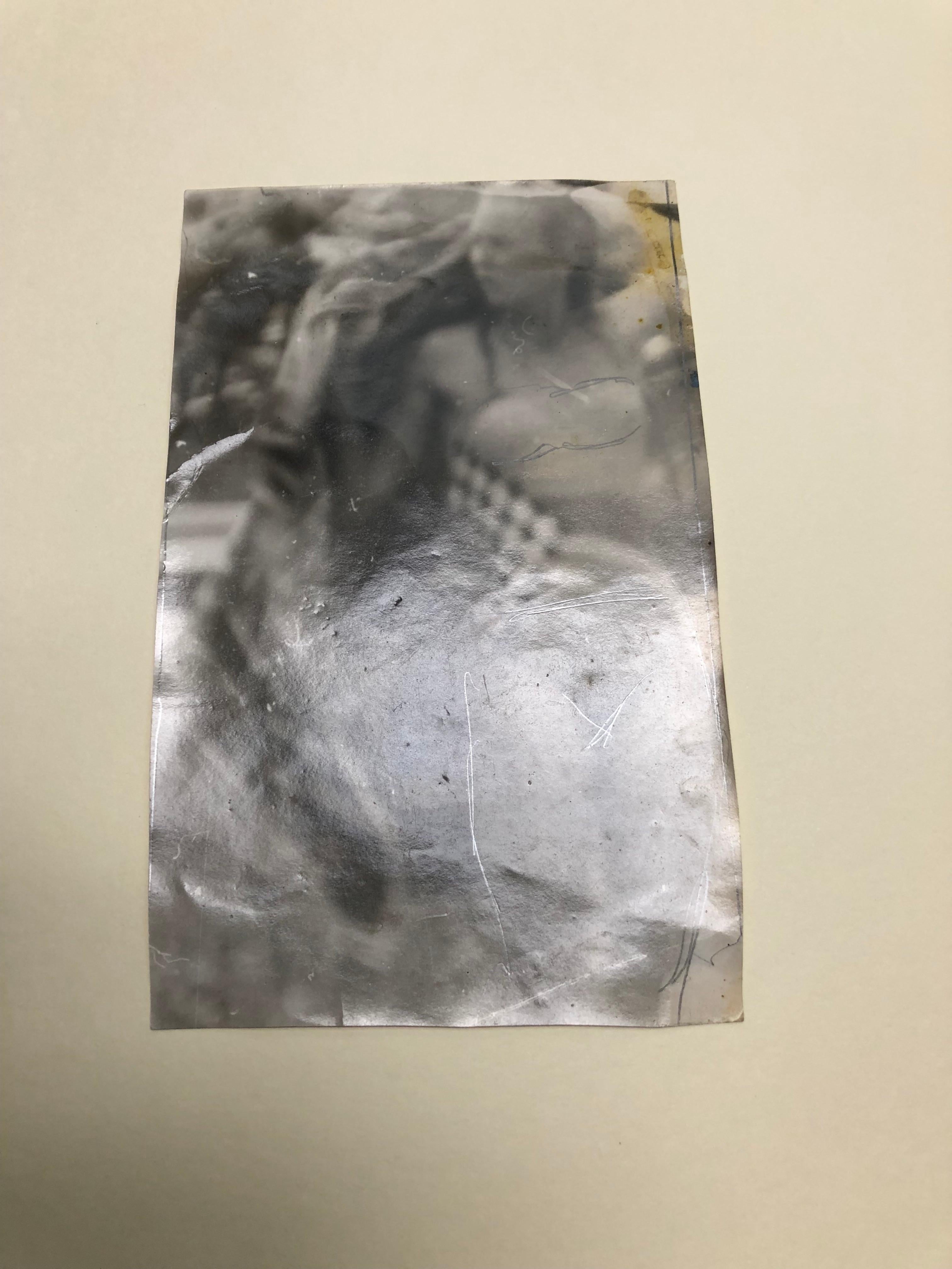 Original Vintage Print - Woman in Bikini - Unique Piece, 21st Century, Pinhole 11