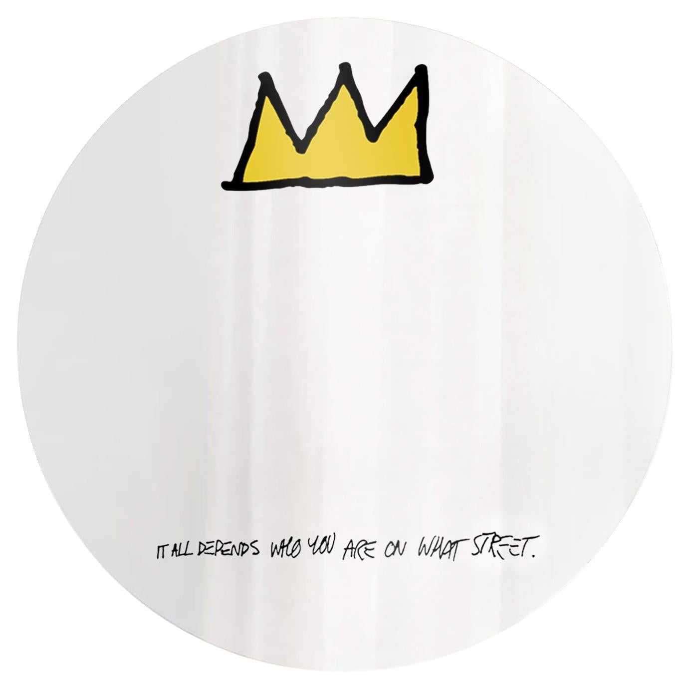 Mirror After Jean-Michel Basquiat