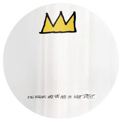 Miroir d'après Jean-Michel Basquiat