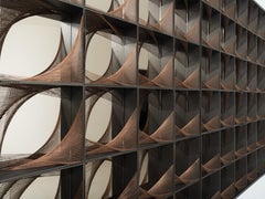 Mirror Attractor von Piegatto, eine zeitgenössische Textilskulptur