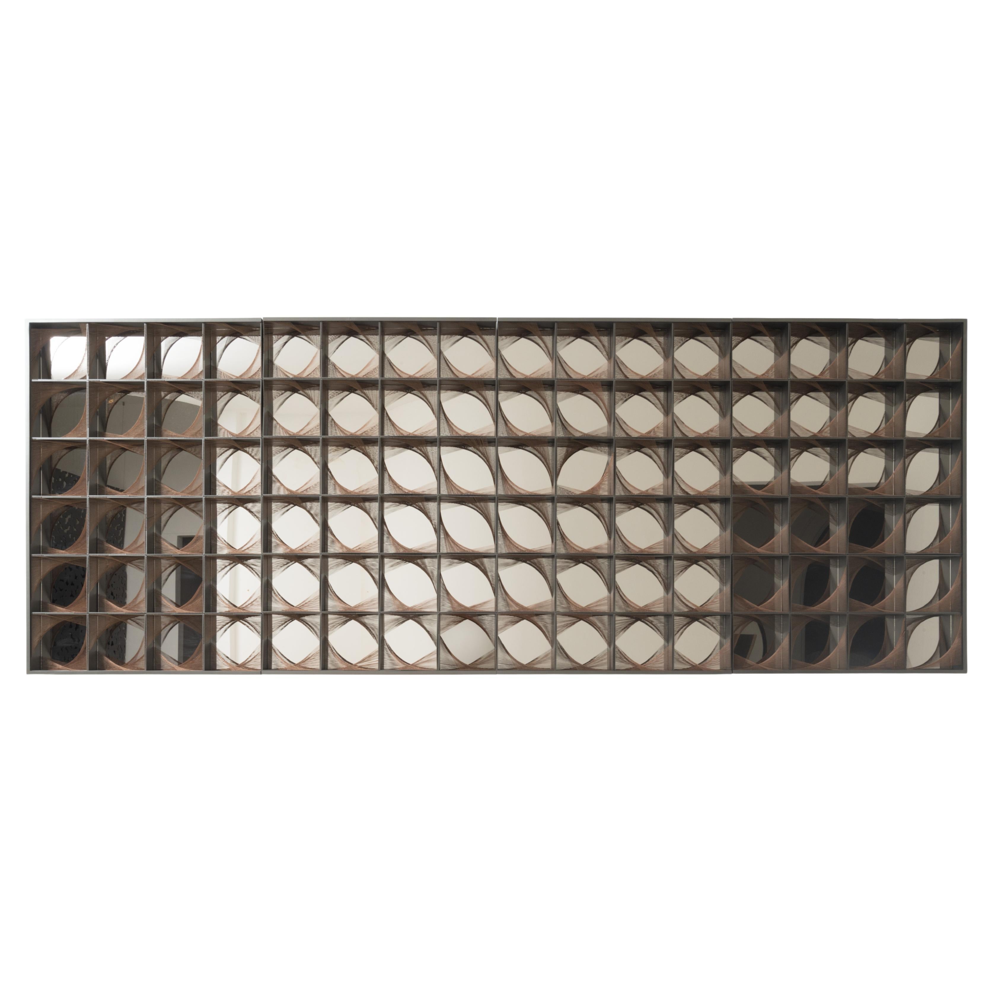 Mirror Attractor by Piegatto, A Contemporary Textile Sculpture