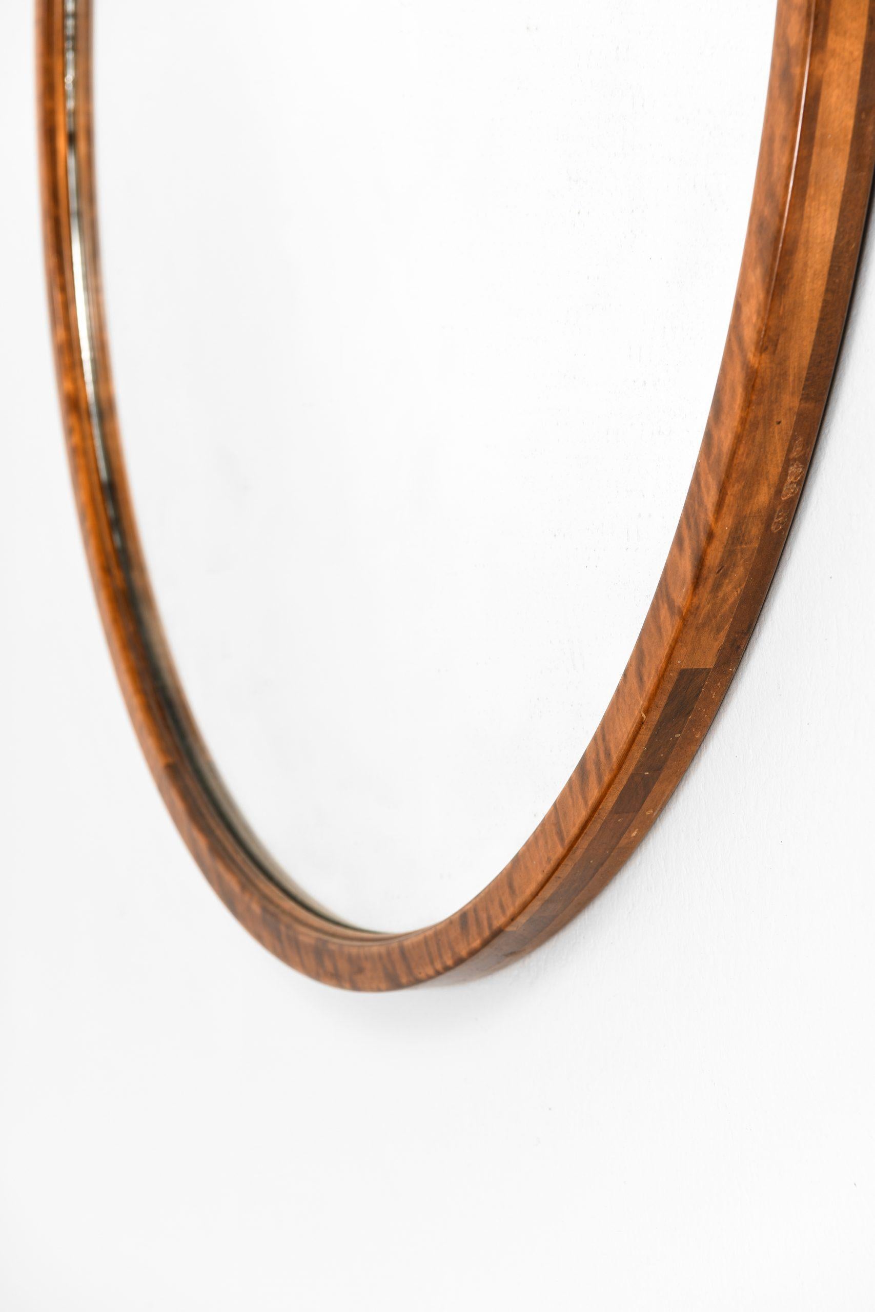 Scandinavian Modern Mirror Attributed to Axel Einar Hjorth Produced by Bodabors in Sweden