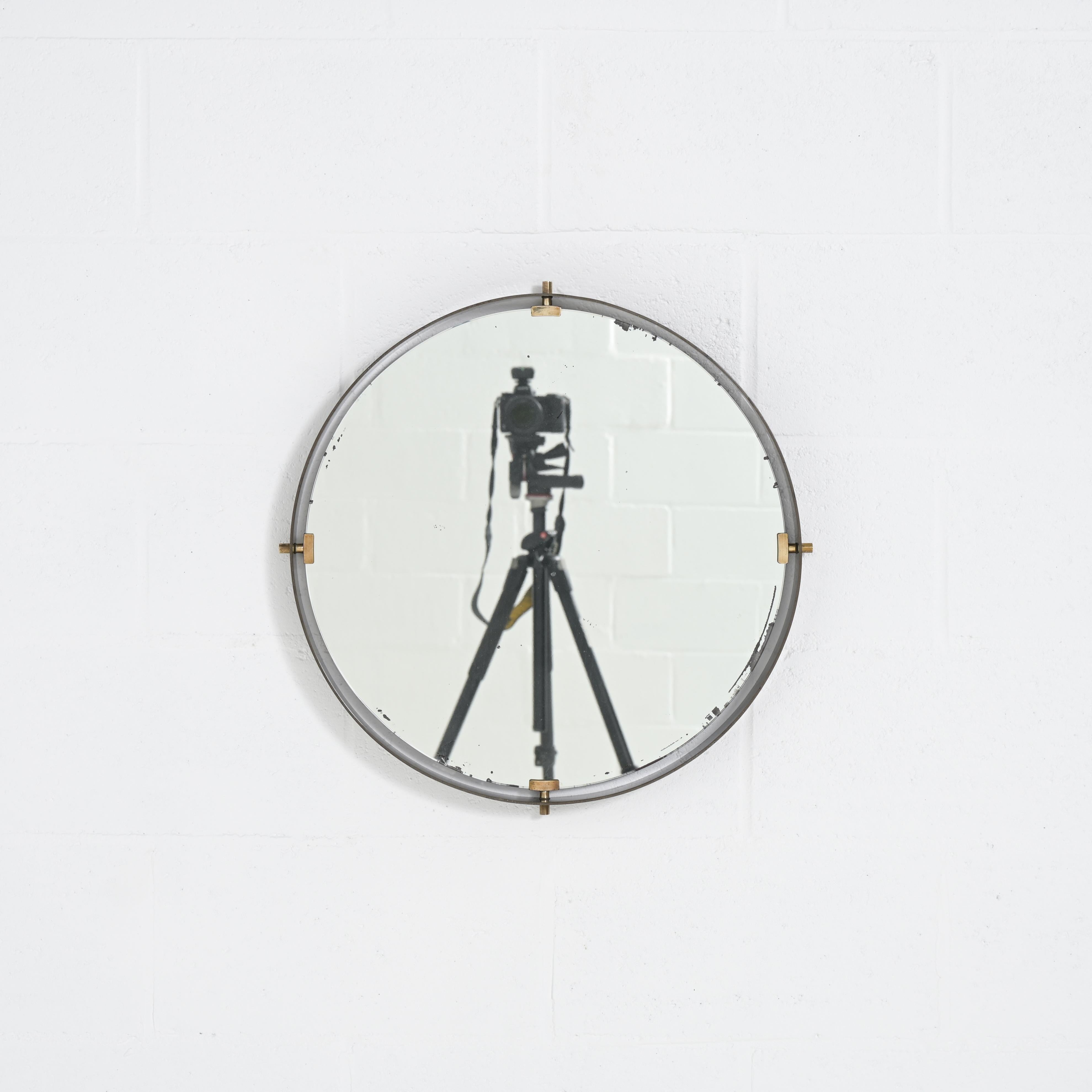 Moderne Miroir attribué à Fontana Arte