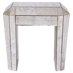 Mirror Bedside Table or Side Table "Eclats Carrés"