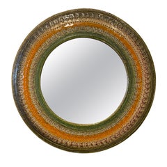 Miroir d'Aldo Londi pour Bitossi