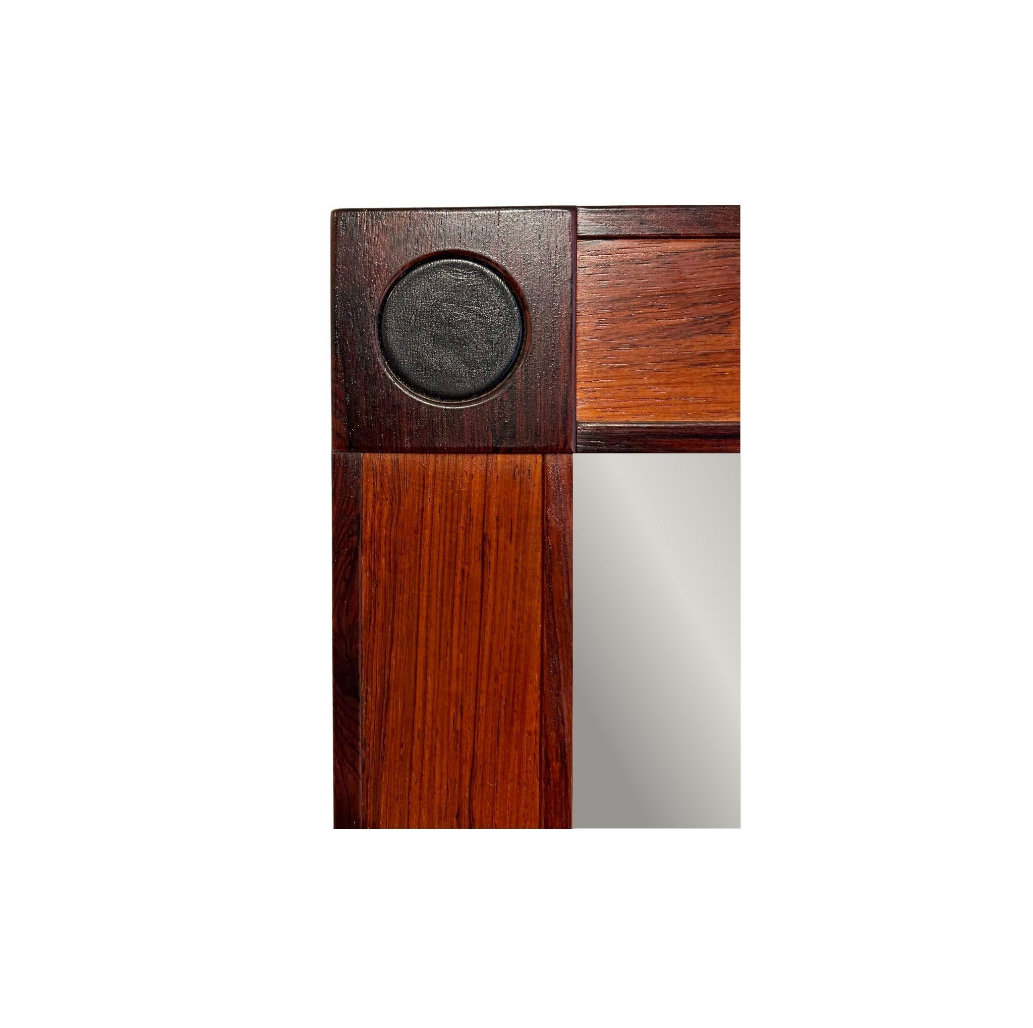 Mid-Century Modern Mirror by Alf Svensson and Ingvar Sandström en vente