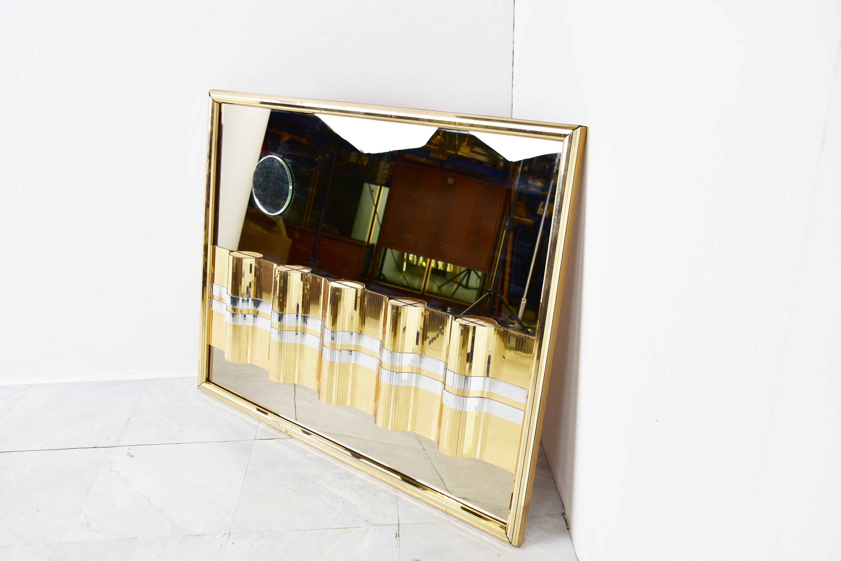 American Mirror by Curtis Jere, 1970s For Sale