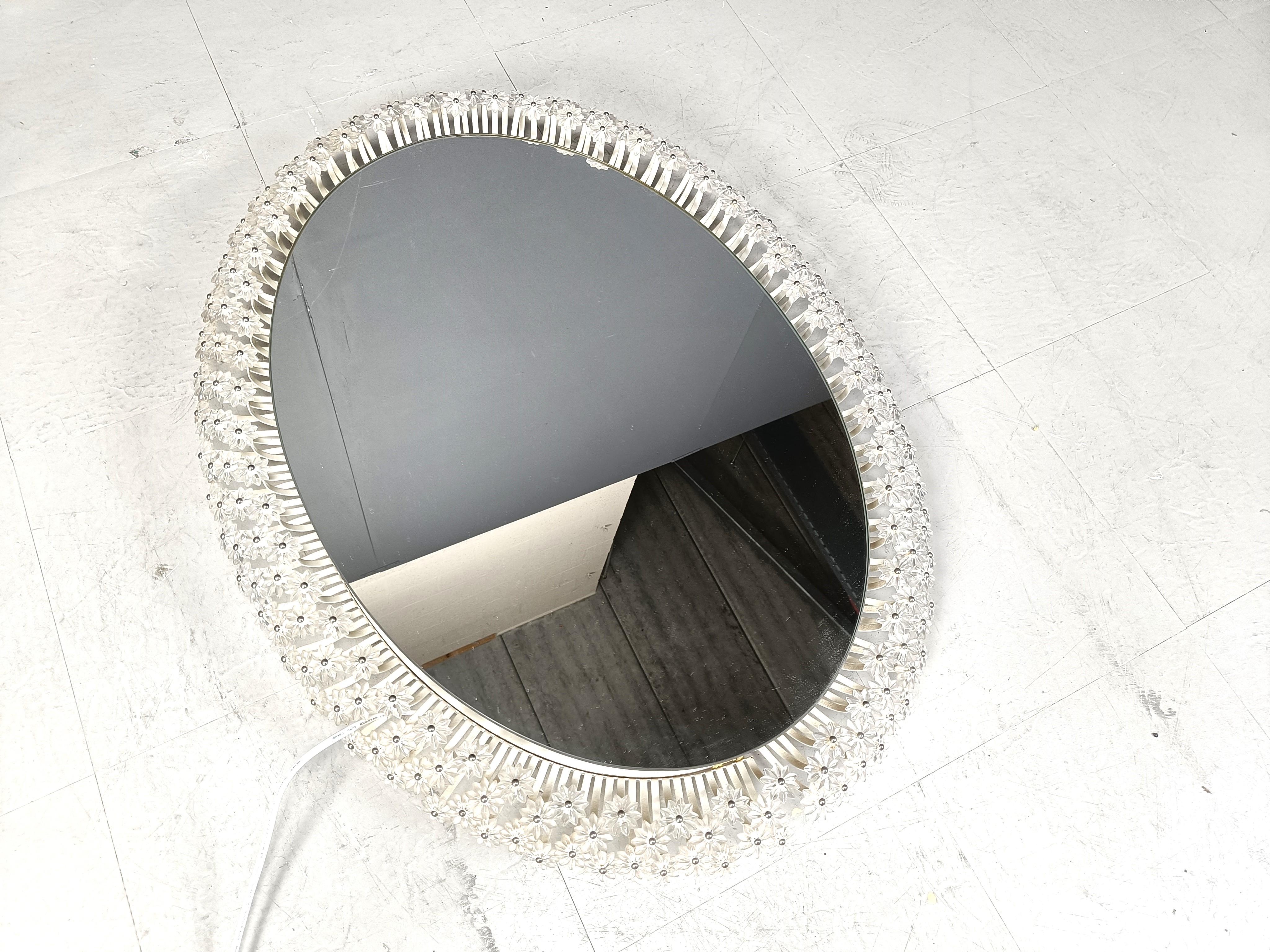 Mirror by Emil Stejnar for Rupert Nikoll, 1950s In Good Condition For Sale In Leuven, Vlaams Gewest