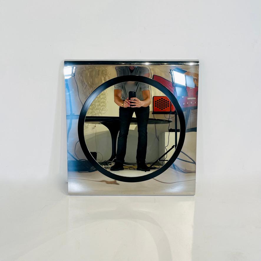 Italian Mirror by Eugenio Carmi for Gli Specchi, Italy, 1985