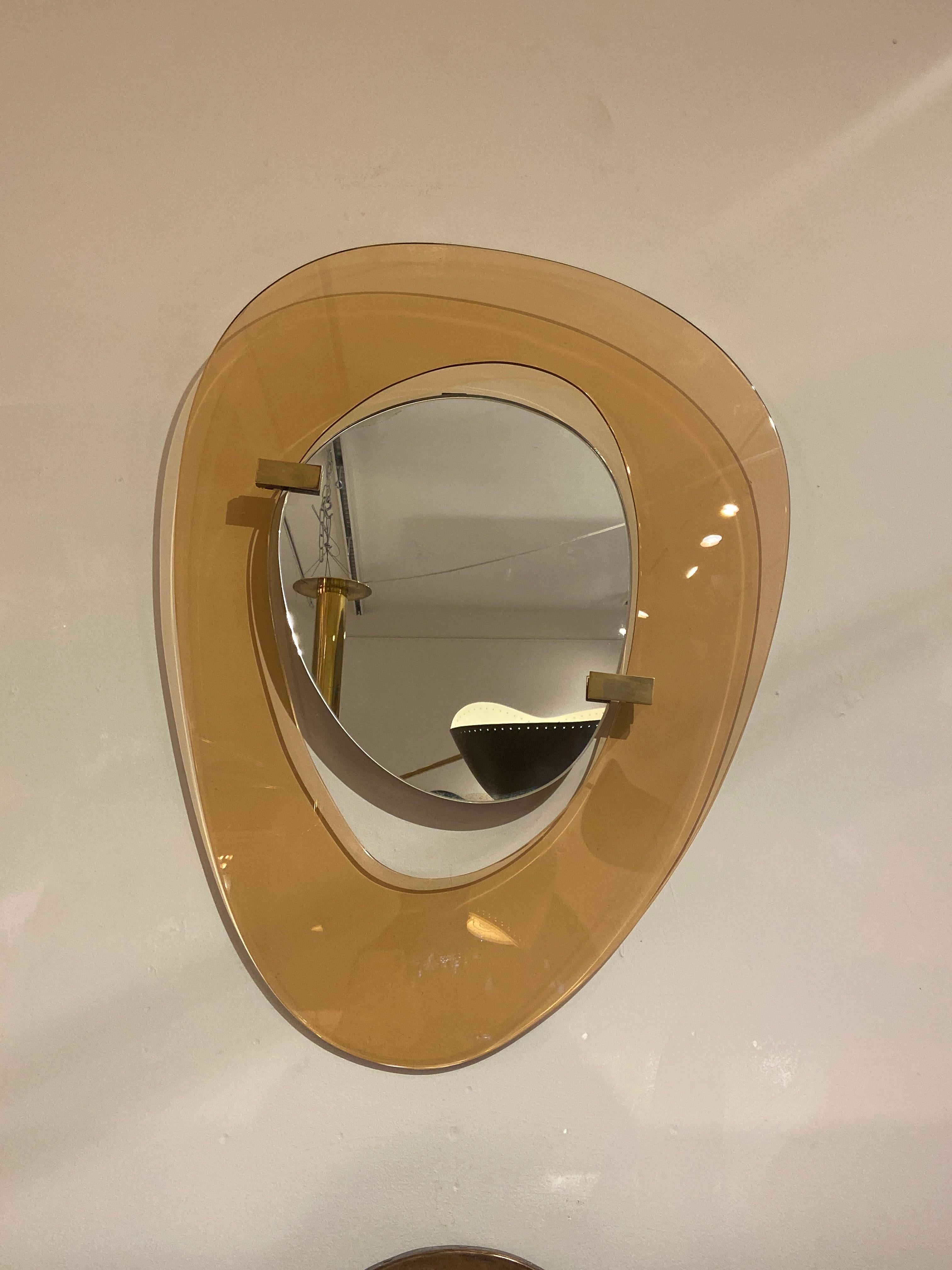 Mirror by Fontana Arte, Italy, 1950s 1