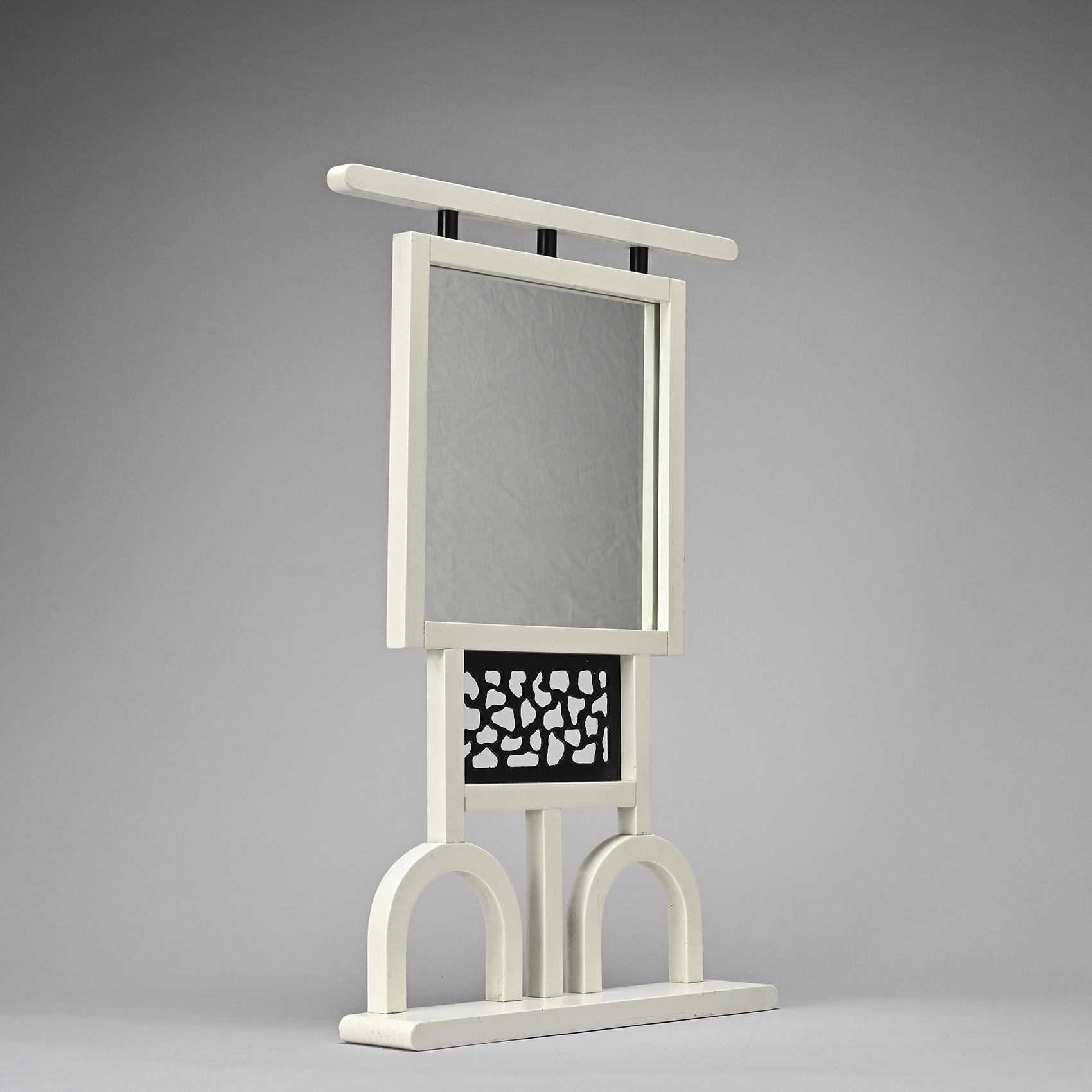 Late 20th Century Mirror by George J. Sowden, Memphis 1986  For Sale