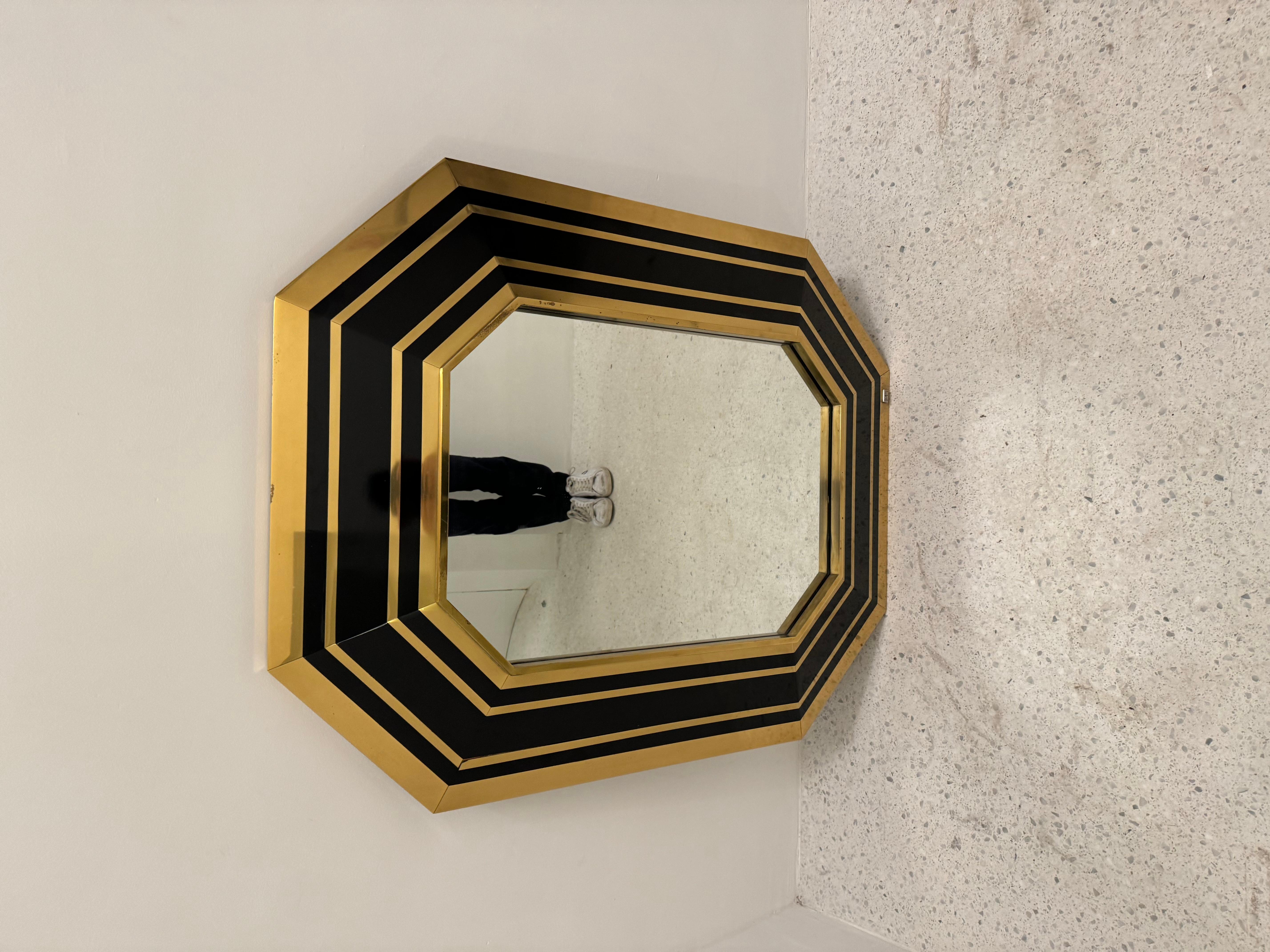 Late 20th Century Mirror by Jean-Claude Mahey, 1970's For Sale