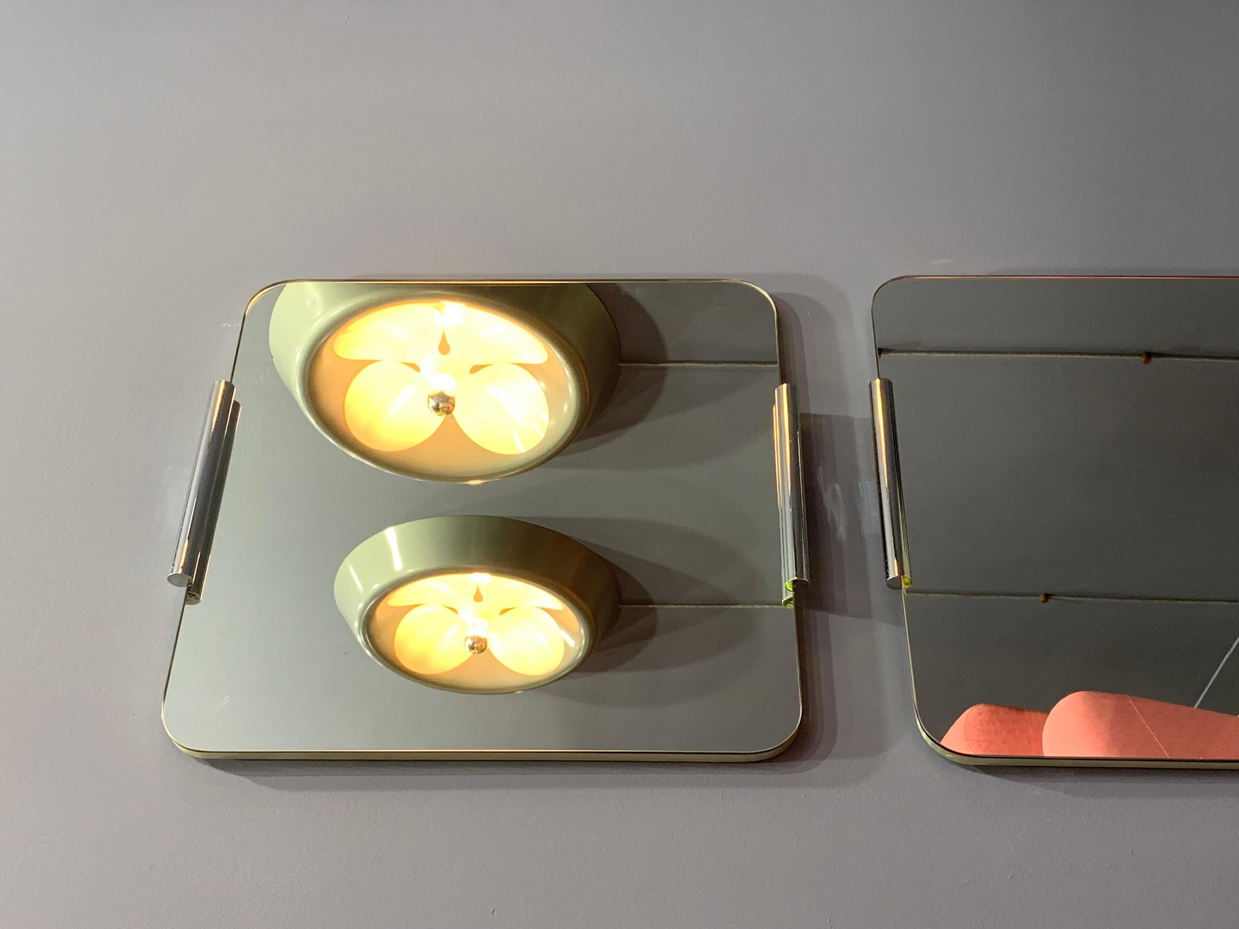 Mirror by Mazza & Gramigna for Quattrifolio, 1978 in vendita 1