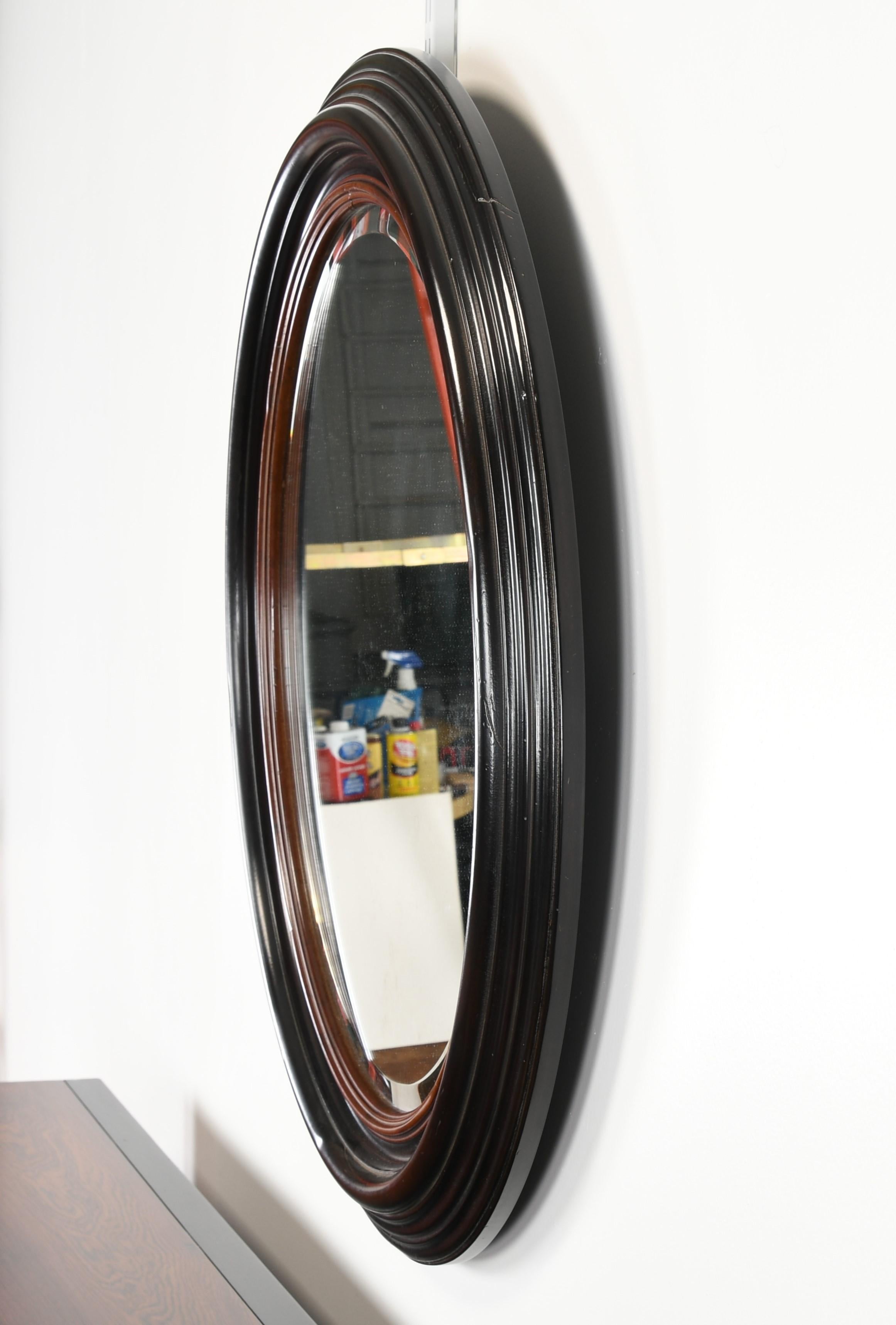 Beveled Mirror by Milling Road for Baker, 20th Century