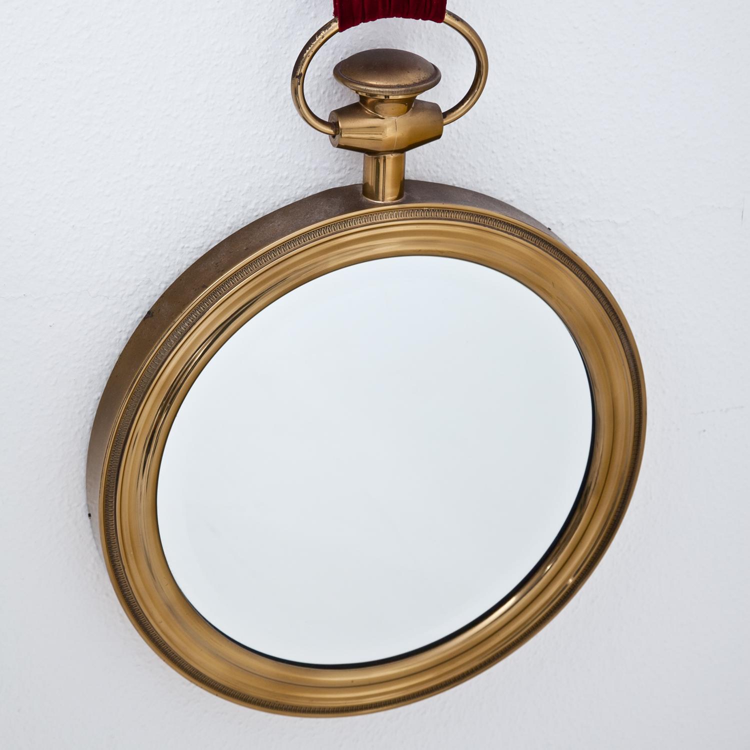 Mirror by Piero Fornasetti, Italy, 1950s In Good Condition In Greding, DE
