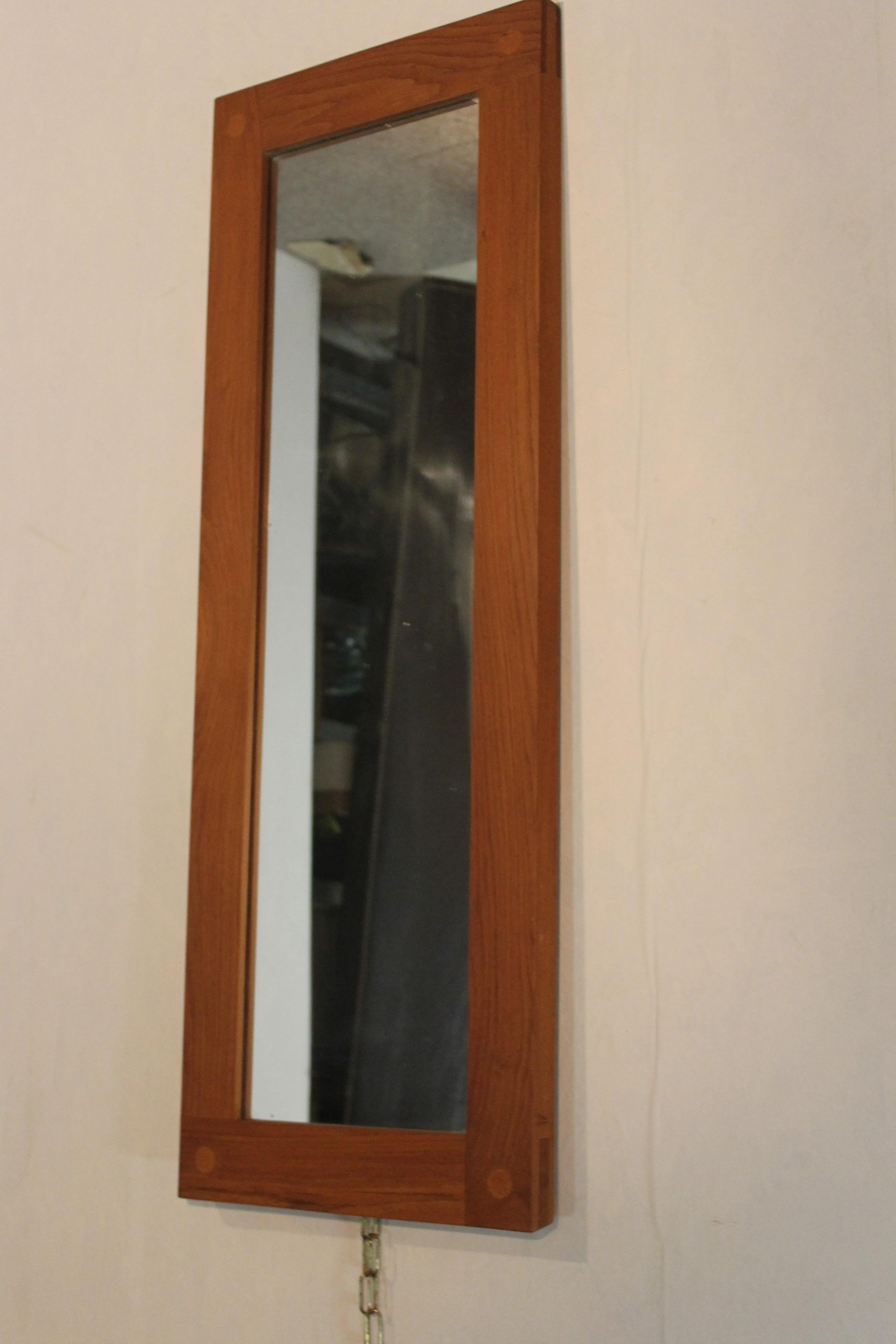 French Mirror by Pierre Chapo, Orme, XX th
