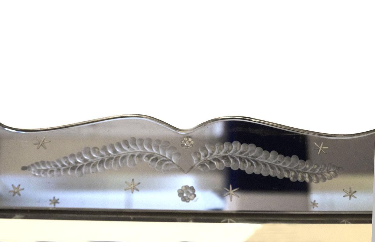 Mirror by Pietro Chiesa for Fontana Arte, 1950s For Sale 2