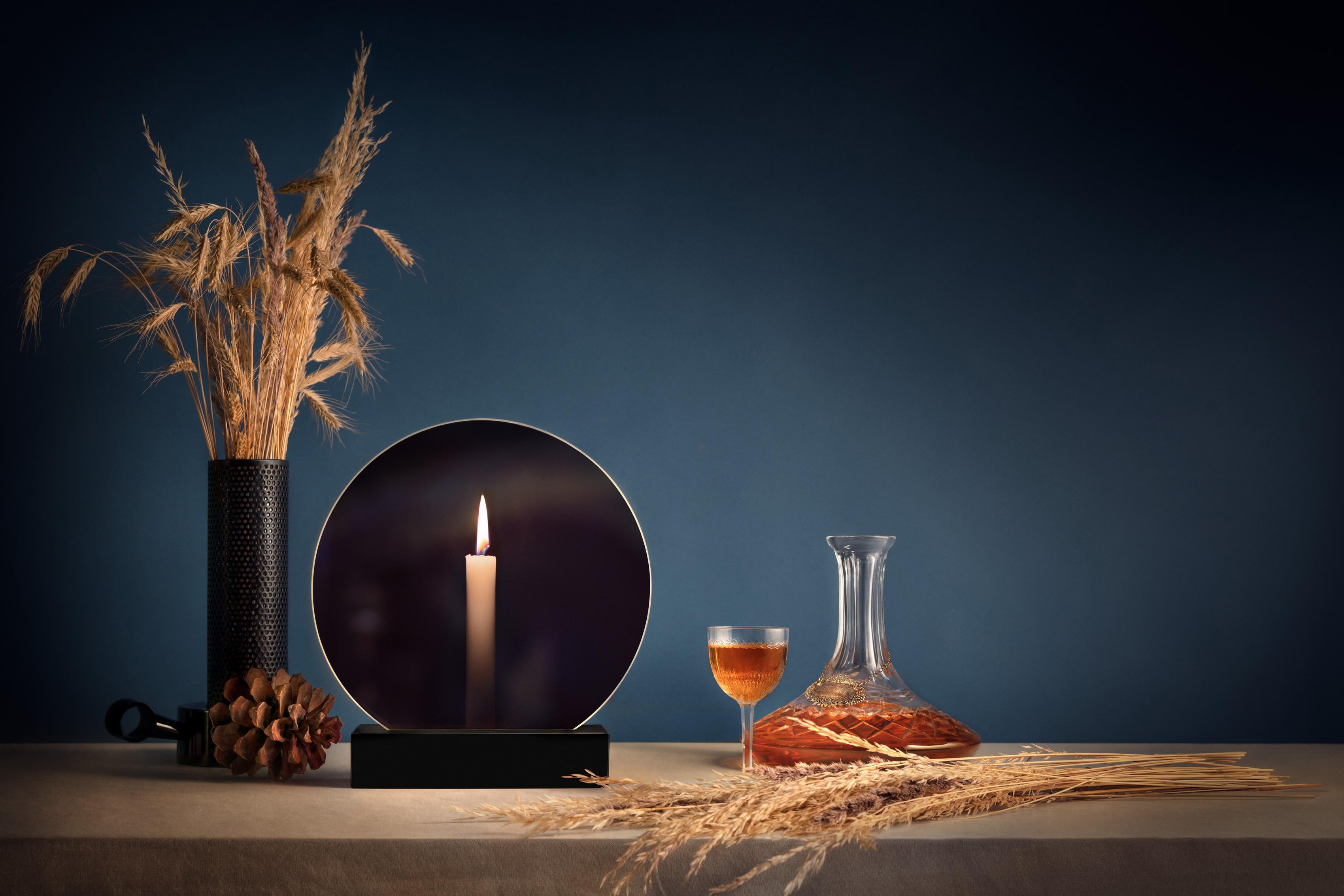 Swedish Mirror Candle Holder 